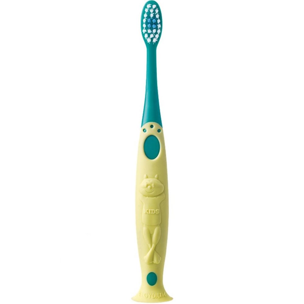 Pierre Fabre Oral Care Elgydium Kids Soft Toothbrush Πράσινο - Κίτρινο Μαλακή Οδοντόβουρτσα για Παιδιά 2 ως 6 Ετών 1 Τεμάχιο