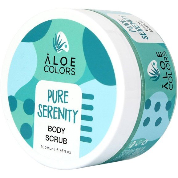 Aloe Colors Aloe Colors Pure Serenity Body Scrub Απολεπιστικό Σώματος με Βιολογική Αλόη & Βιταμίνες 200ml