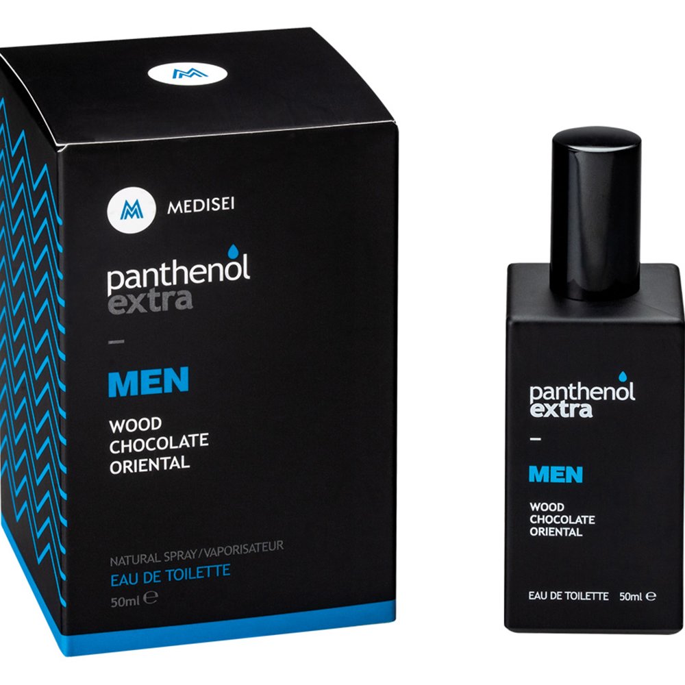 Medisei Panthenol Extra Men Wood Chocolate Oriental Eau De Toilette Ανδρικό Άρωμα 50ml