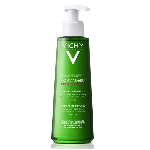 Vichy Vichy Normaderm Phytosolution Intensive Purifying Gel Εντατικού Καθαρισμού για Λιπαρές Επιδερμίδες με Τάση Ακμής 400ml