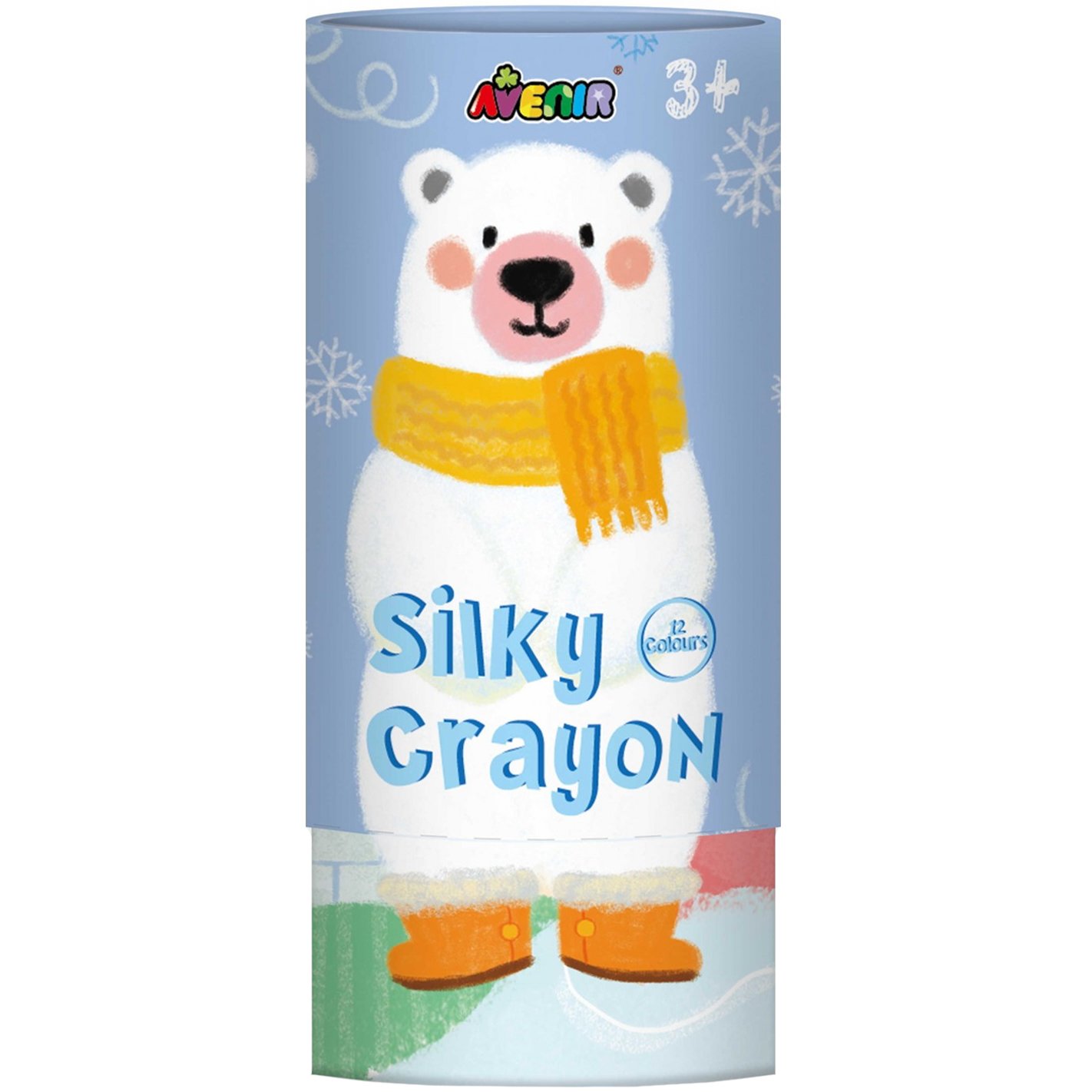 Avenir Silky Crayons Κωδ 60404 Κηρομπογιές & Πόστερ Ζωγραφικής 1 Τεμάχιο - Polar Bear φωτογραφία