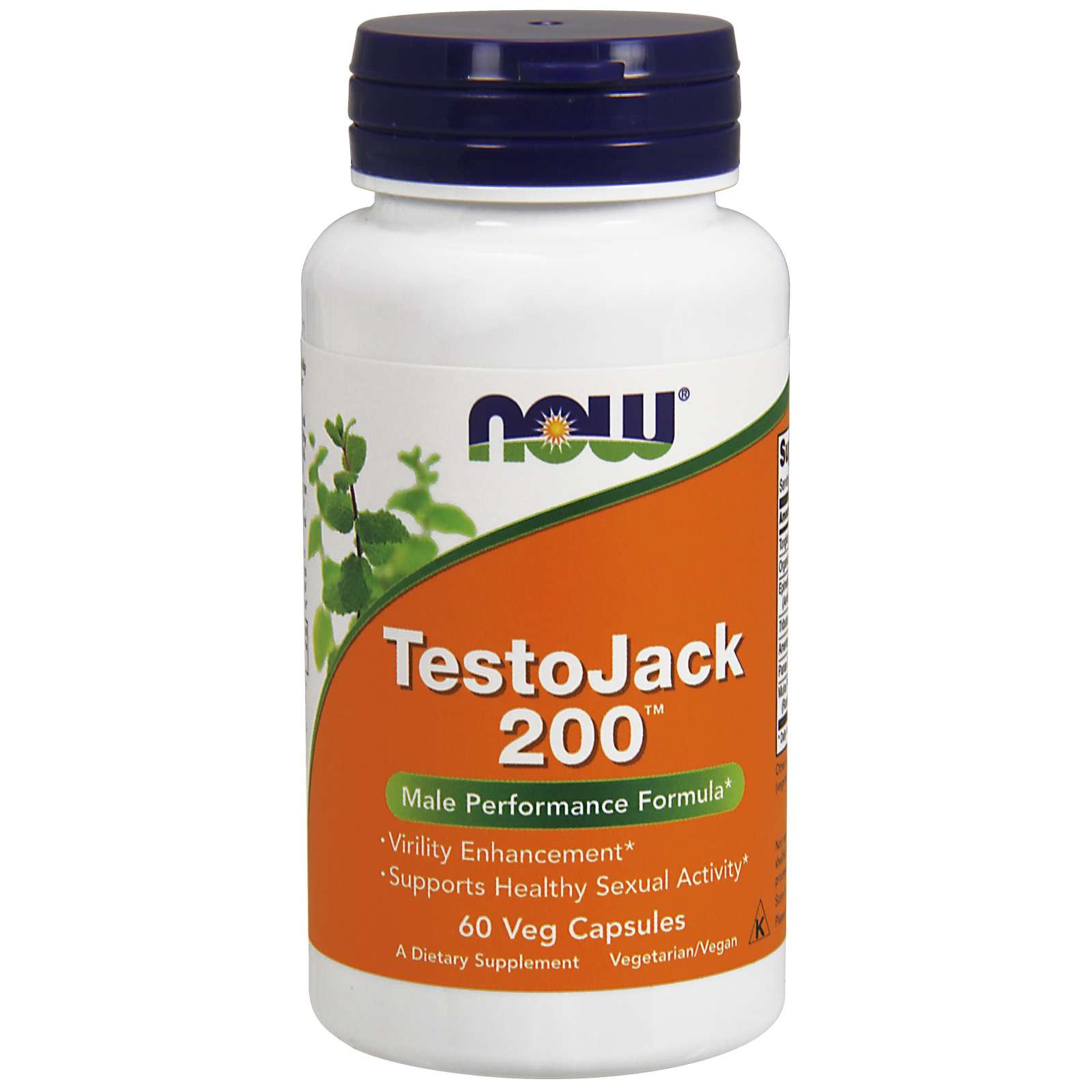 Now Now Foods Testojack 200, 200mg Συμπλήρωμα Διατροφής για την Αύξηση της Φυσικής Τεστοστερόνης & της Ενέργειας 60veg.caps