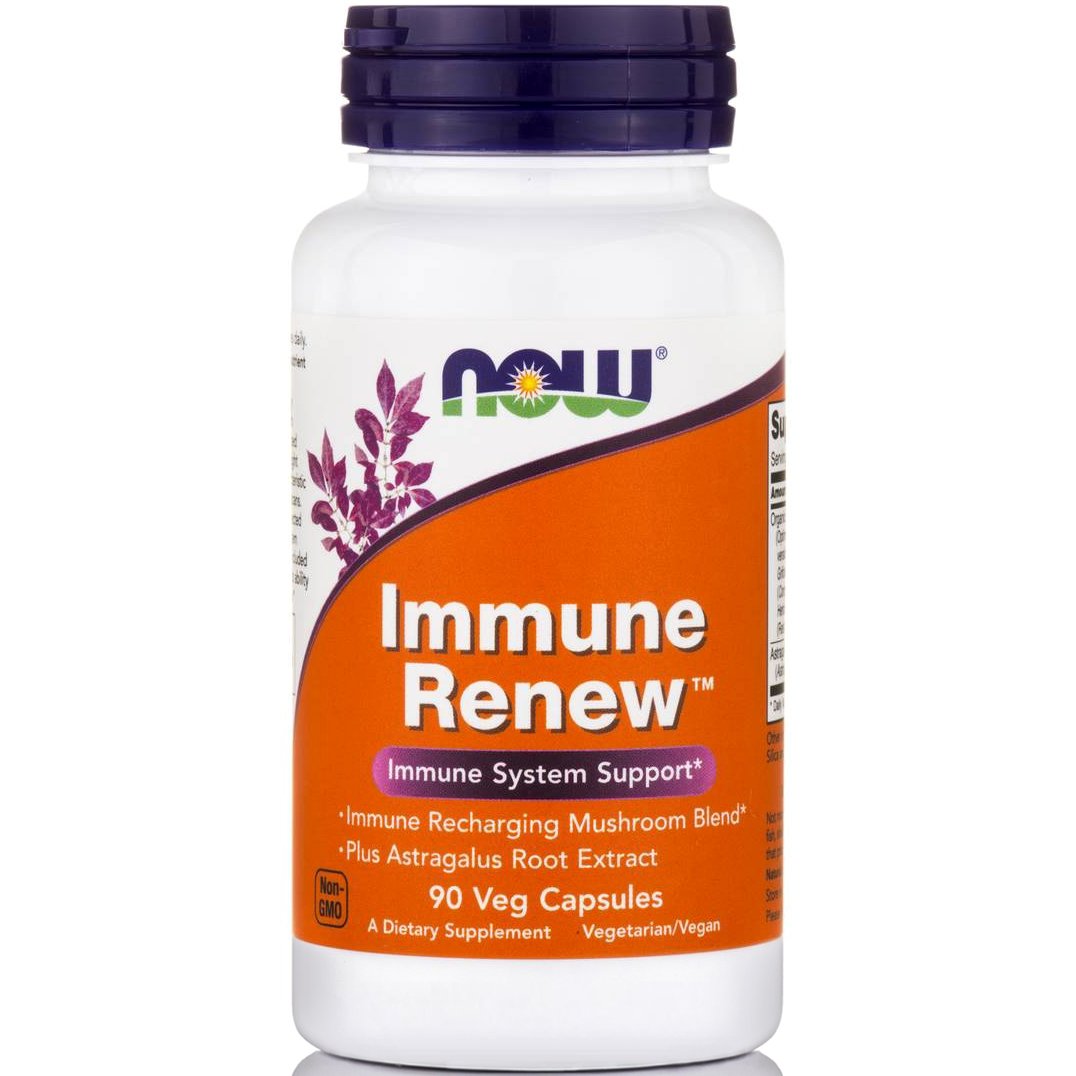 Now Now Foods Immune Renew ™ Συμβάλει στην Ενίσχυση του Ανοσοποιητικού Συστήματος 90caps