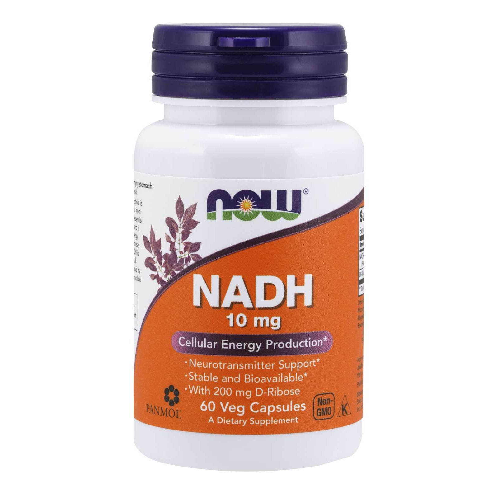 Now Now Foods NADH 10mg Συμπλήρωμα Διατροφής Νιασίνης για Πνευματική Εγρήγορση 60veg.caps