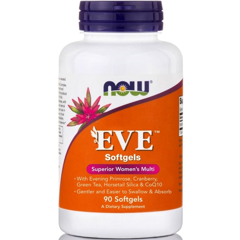 Now Now Foods Eve™ Women's Multiple Vitamin Μοναδική Πολυβιταμινούχος Φόρμουλα για τη Γυναίκα 90softgels