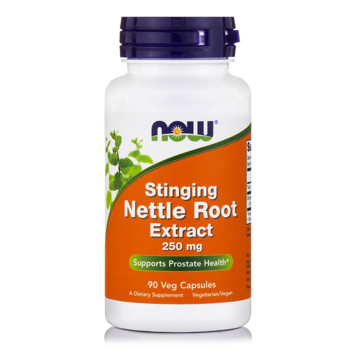 Now Now Stinging Nettle Root Extract 250 mg Συμπλήρωμα Διατροφής με Εκχύλισμα Τσουκνίδας, 90veg.caps