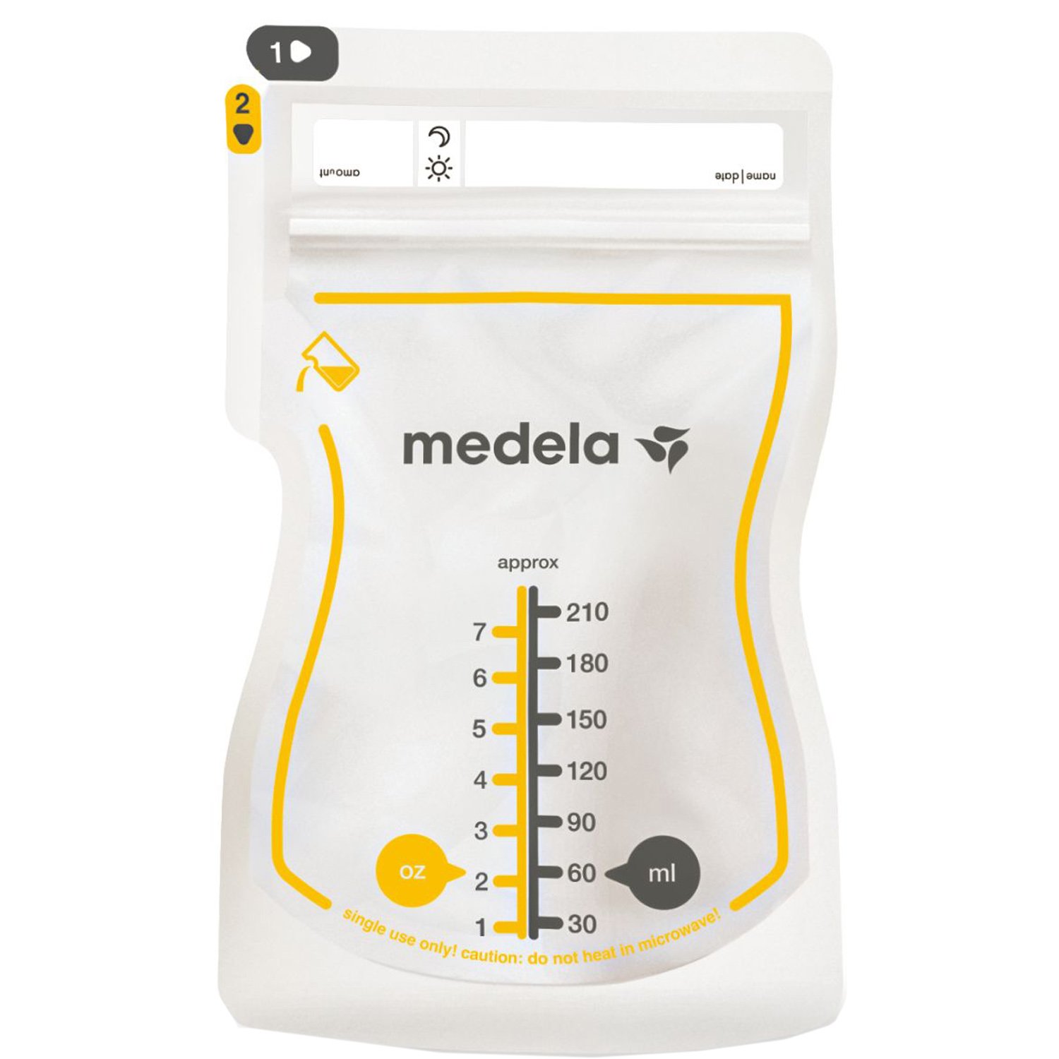 Medela Medela Easy Pour Breastmilk Storage Bags Σακουλάκια Φύλαξης Μητρικού Γάλακτος 25 Τεμάχια