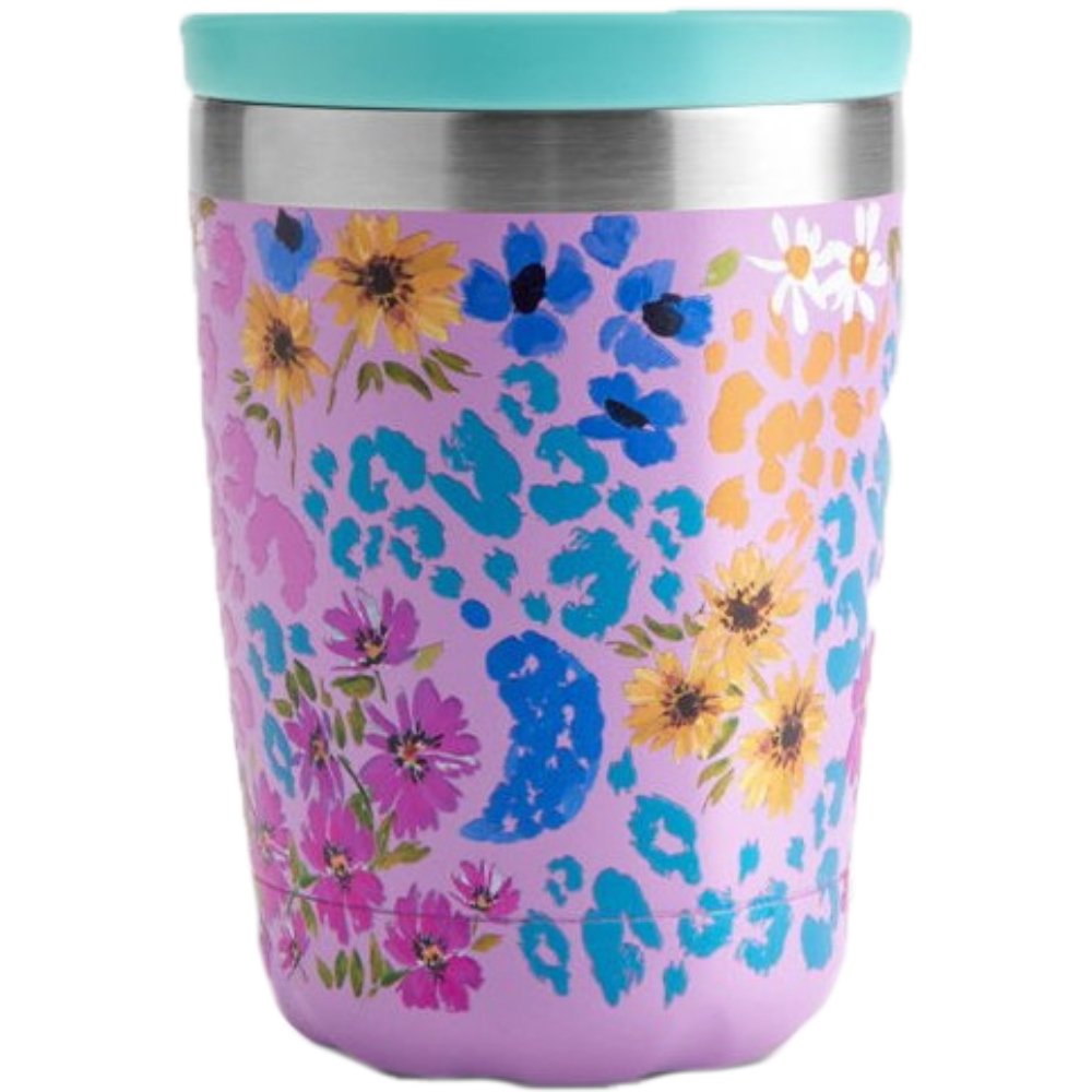 Chilly's Chilly's Coffee Cup Ανοξείδωτη Κούπα για Ροφήματα 340ml - Leopard Blossom