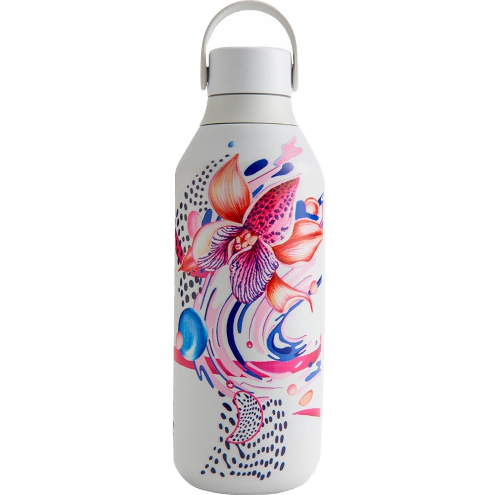 Chilly's Chilly's Series 2 Urban Murals Reusable Bottle Ανοξείδωτο Θερμός για Ζεστά & Κρύα Ροφήματα 500ml, Κωδ 22701 - Orchid