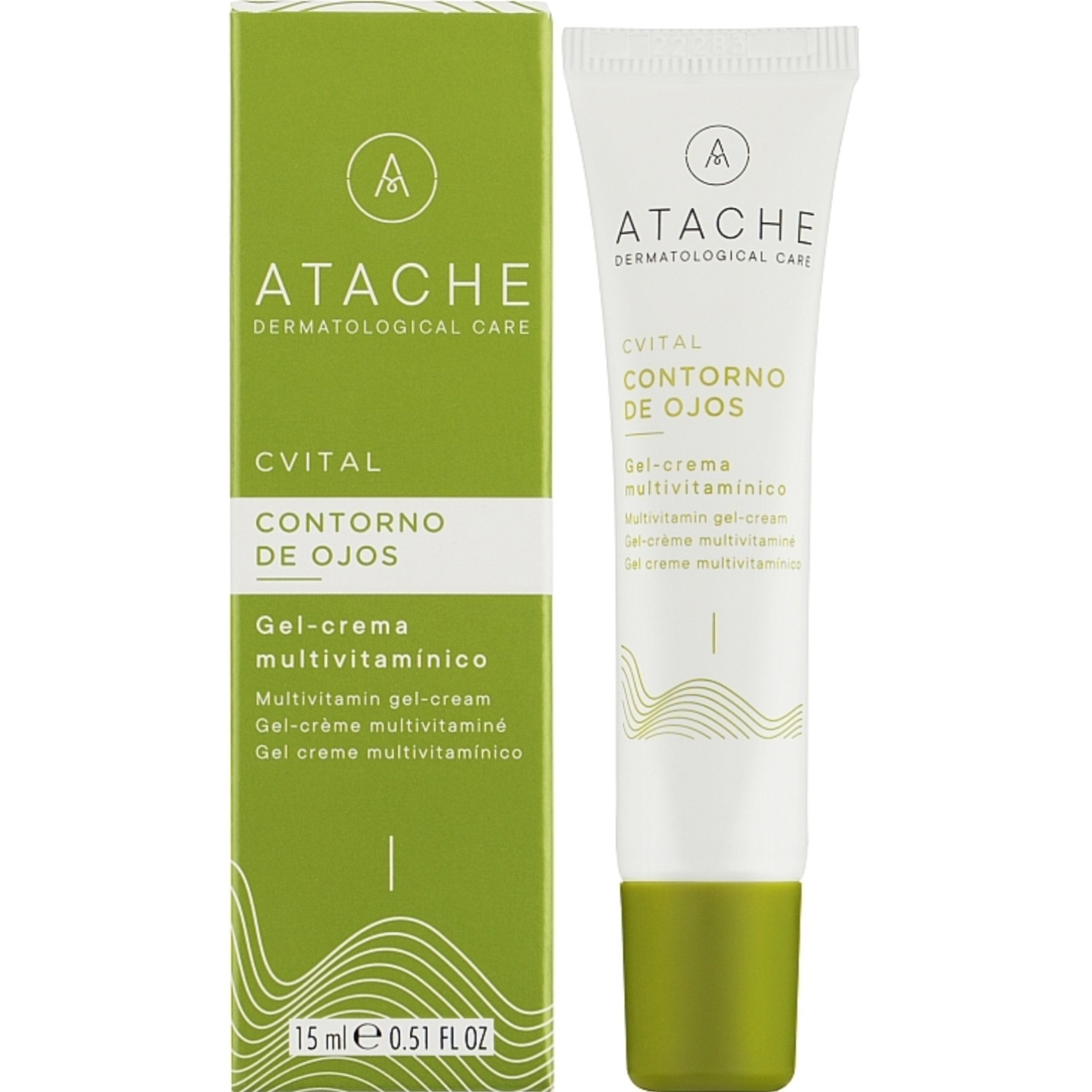 Atache Atache C Vital Eye Gel Cream 15ml,Αντιρυτιδική Κρέμα-Gel Ματιών με Αντιοξειδωτικές Ιδιότητες