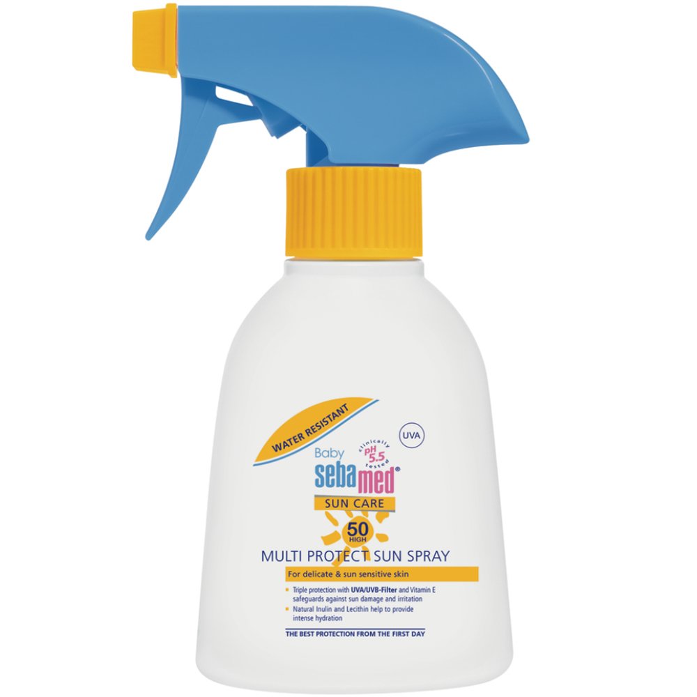 Sebamed Sebamed Baby Sunscreen Spray Spf50 Παιδικό Αντηλιακό Spray Υψηλής Προστασίας 200ml