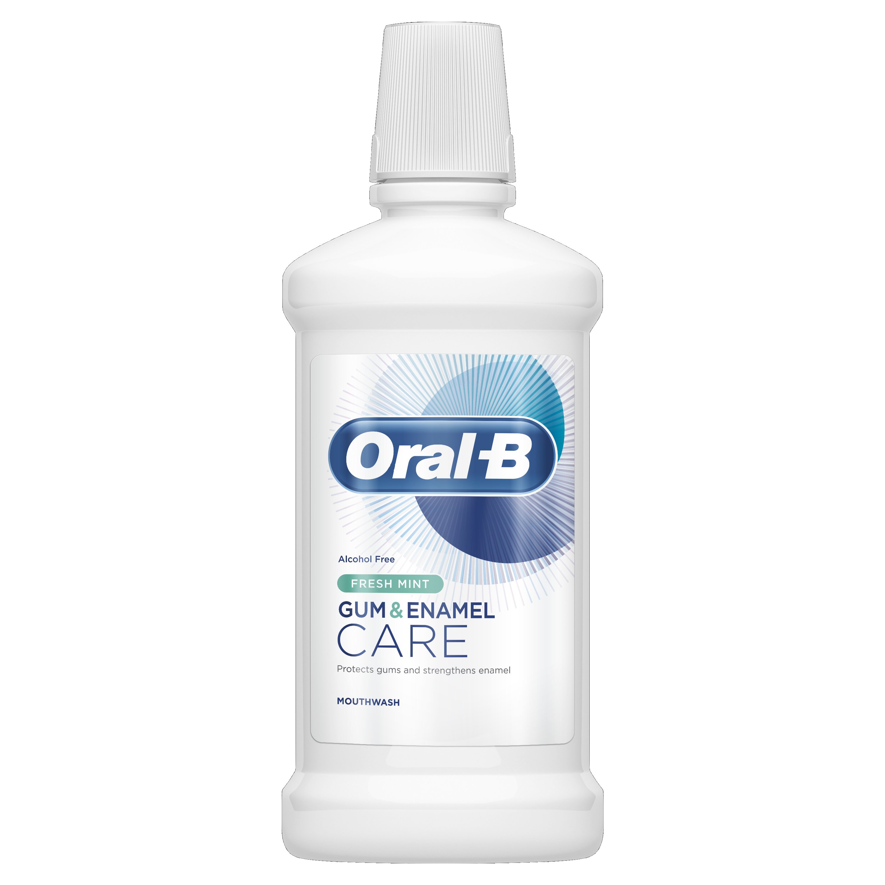 Oral-B Gum & Enamel Care Fresh Mint Mouthwash Στοματικό Διάλυμα για Ενδυνάμωση των Ούλων & Ενίσχυση του Σμάλτου 500ml φωτογραφία