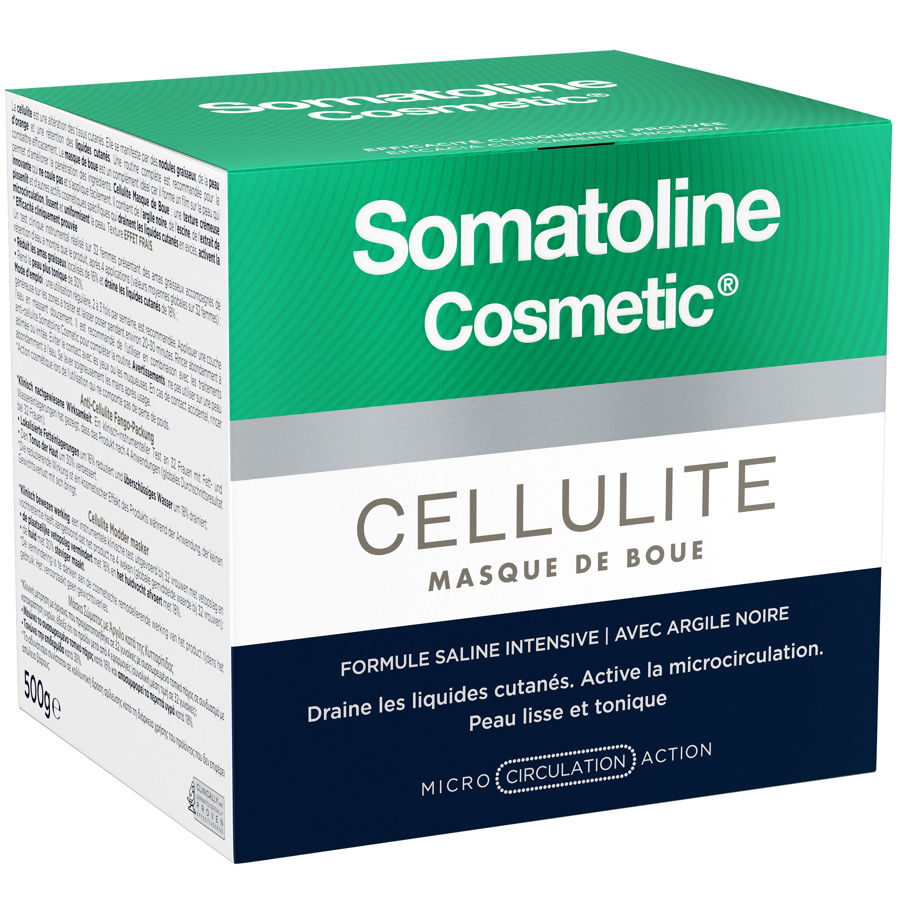 Somatoline Cosmetic Anti-Cellulite Mud Masque Μάσκα Σώματος με Άργιλο Κατά της Κυτταρίτιδας με Αποτέλεσμα Φρεσκάδας 500g φωτογραφία