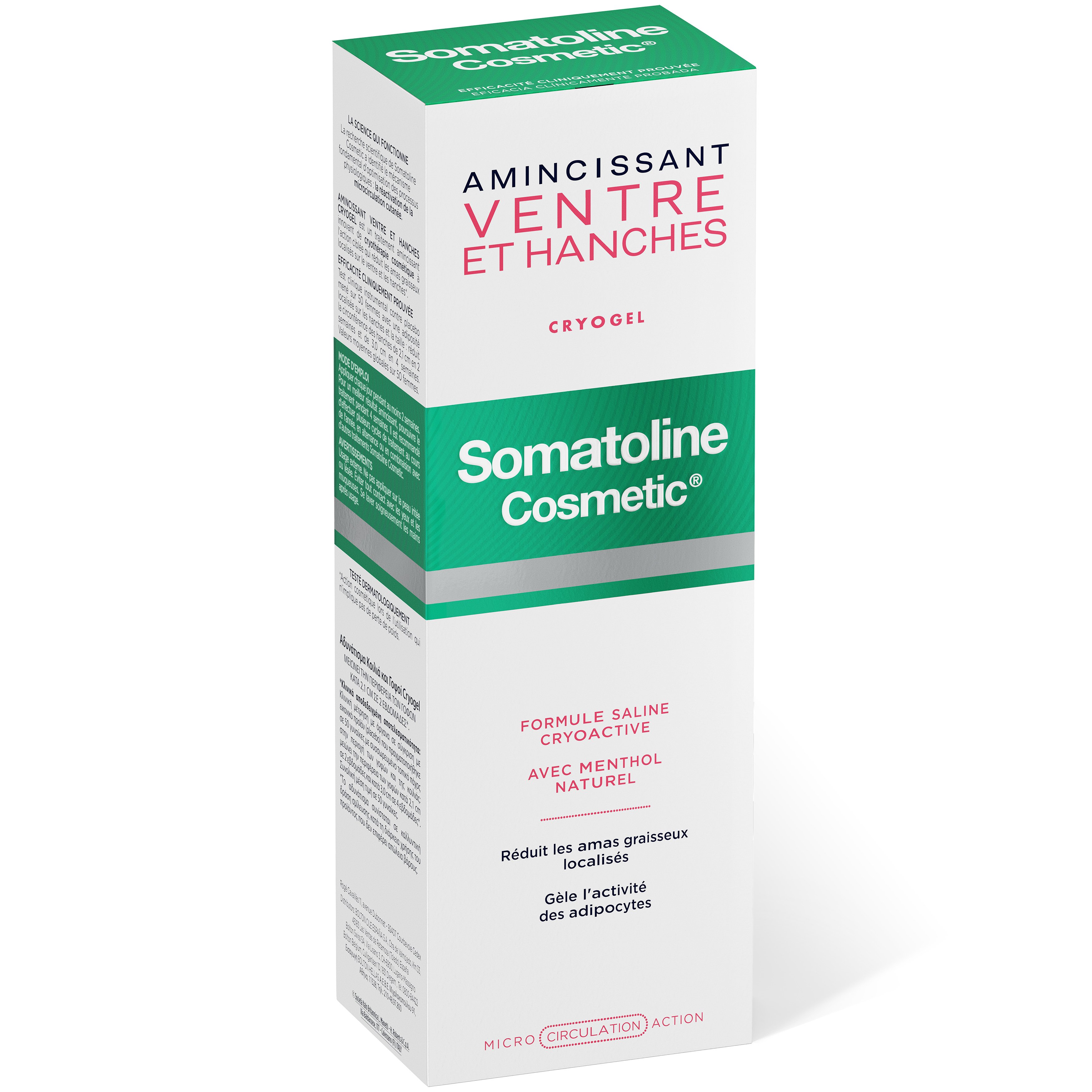 Somatoline Somatoline Cosmetic Slimming Tummy & Hips Cryogel Αγωγή Αδυνατίσματος για Κοιλιά & Γοφούς 250ml