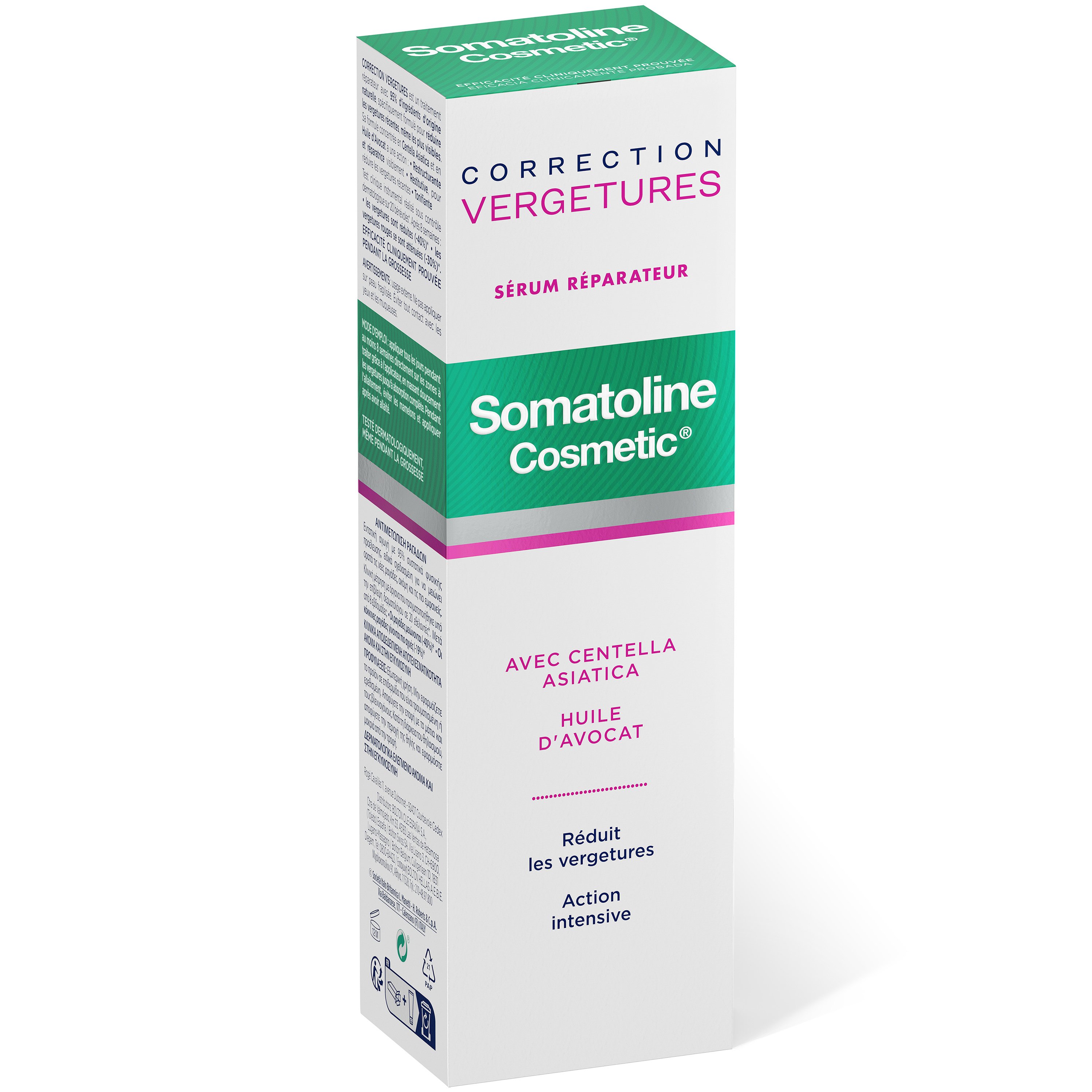 Somatoline Cosmetic Stretch Marks Correction Repairing Serum Ορός Αντιμετώπισης Ραγάδων 100ml φωτογραφία