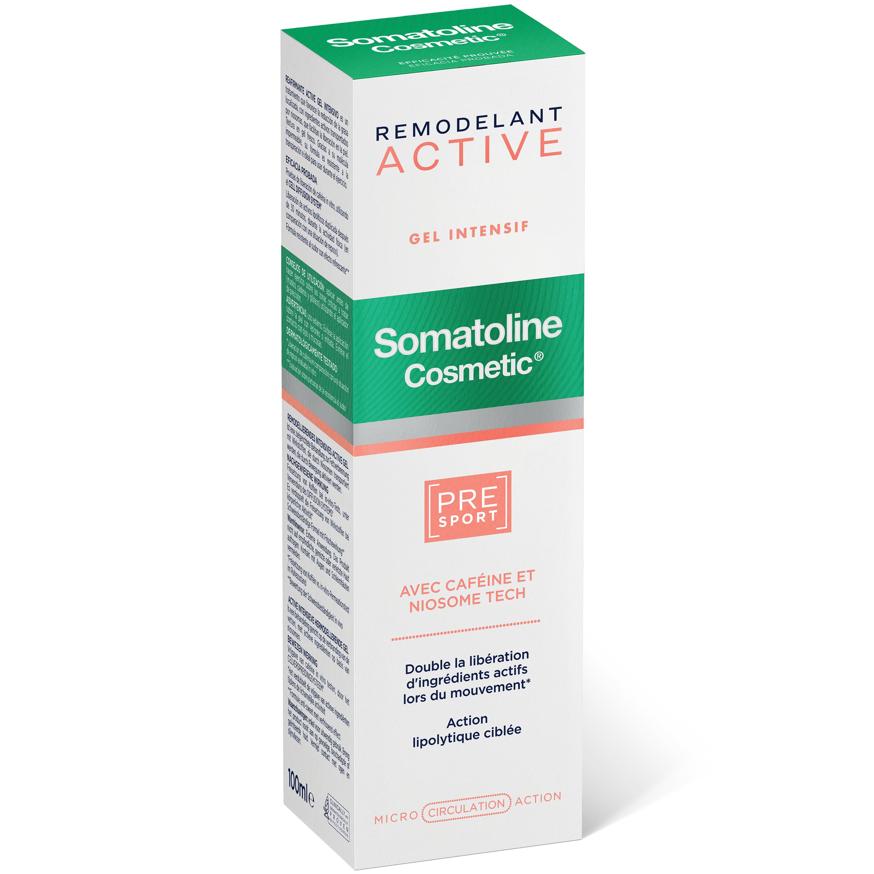 Somatoline Somatoline Cosmetic Remodelant Active Pre Sport Gel Αγωγή Σώματος για Εντατική Καύση Λίπους Κατά τη Διάρκεια της Άθλησης, με Καφεΐνη 100ml