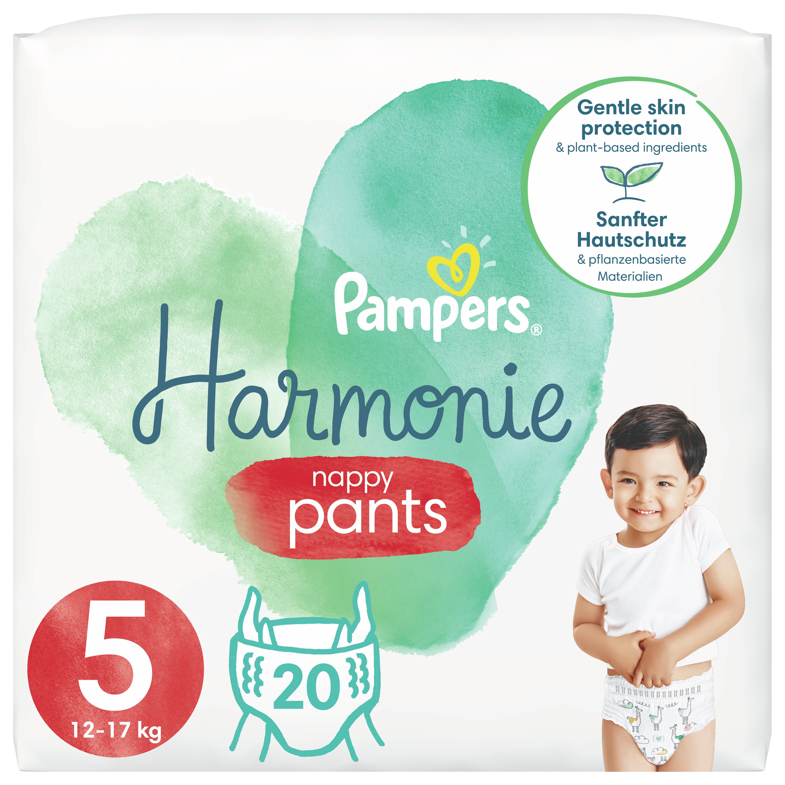 Pampers Harmonie Nappy Pants No5 (12-17kg) 20 πάνες