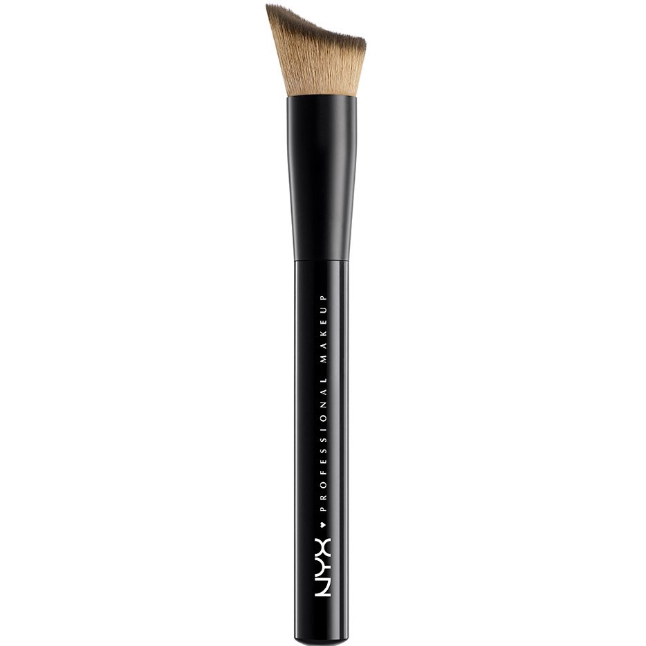 NYX Professional Makeup NYX Professional Makeup Total Control Drop Foundation Brush Εξαιρετικά Μαλακό και Εύκπαμπτο Πινέλο Ιδανικό για Ολόκληρο το Πρόσωπο 1 Τεμάχιο