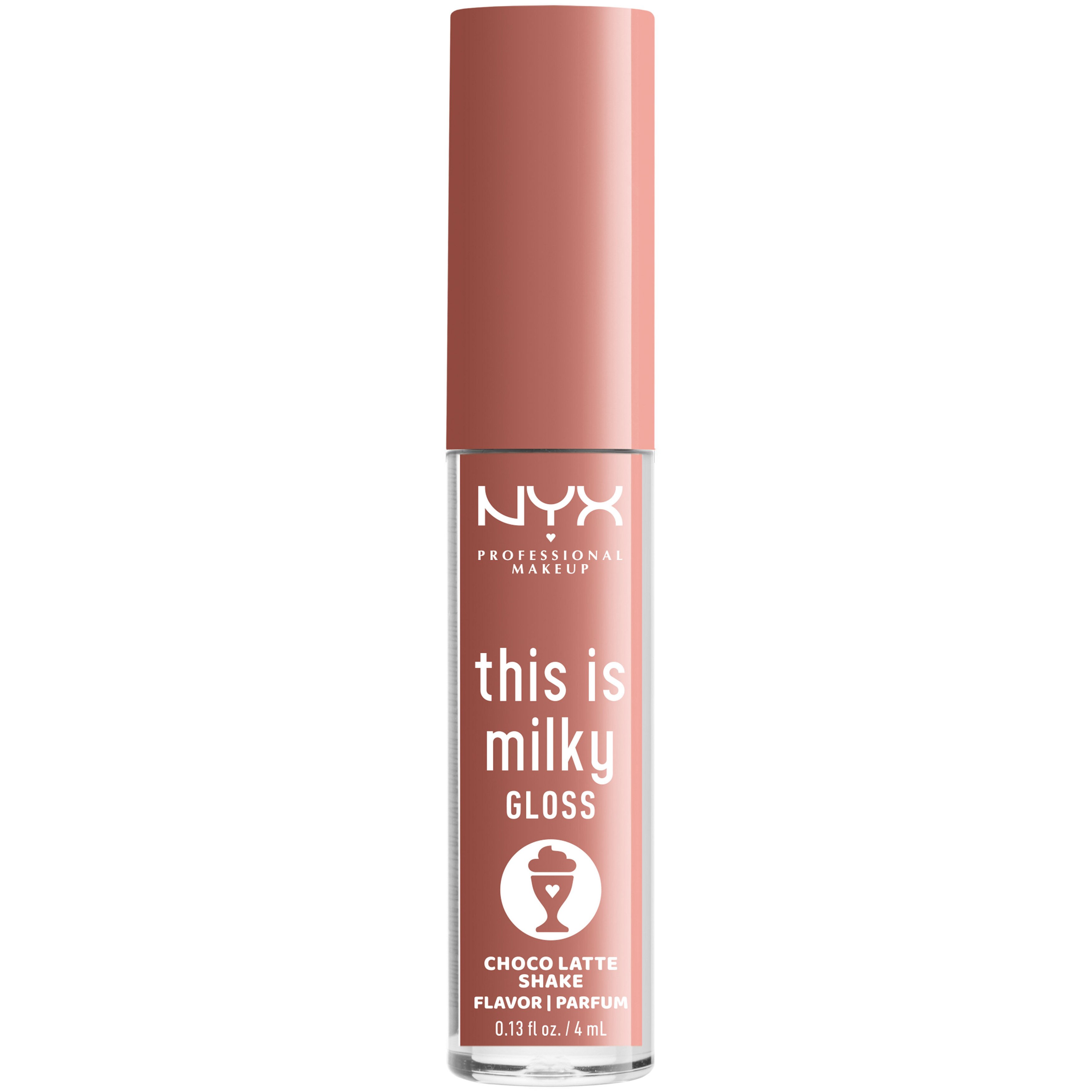 NYX Professional Makeup NYX Professional Makeup This Is Milky Lip Gloss Milkshake Flavor Lip Gloss με Κρεμώδη Υφή & Έντονη Λάμψη με Γεύση Milkshake 4ml - Choco Latte Shake