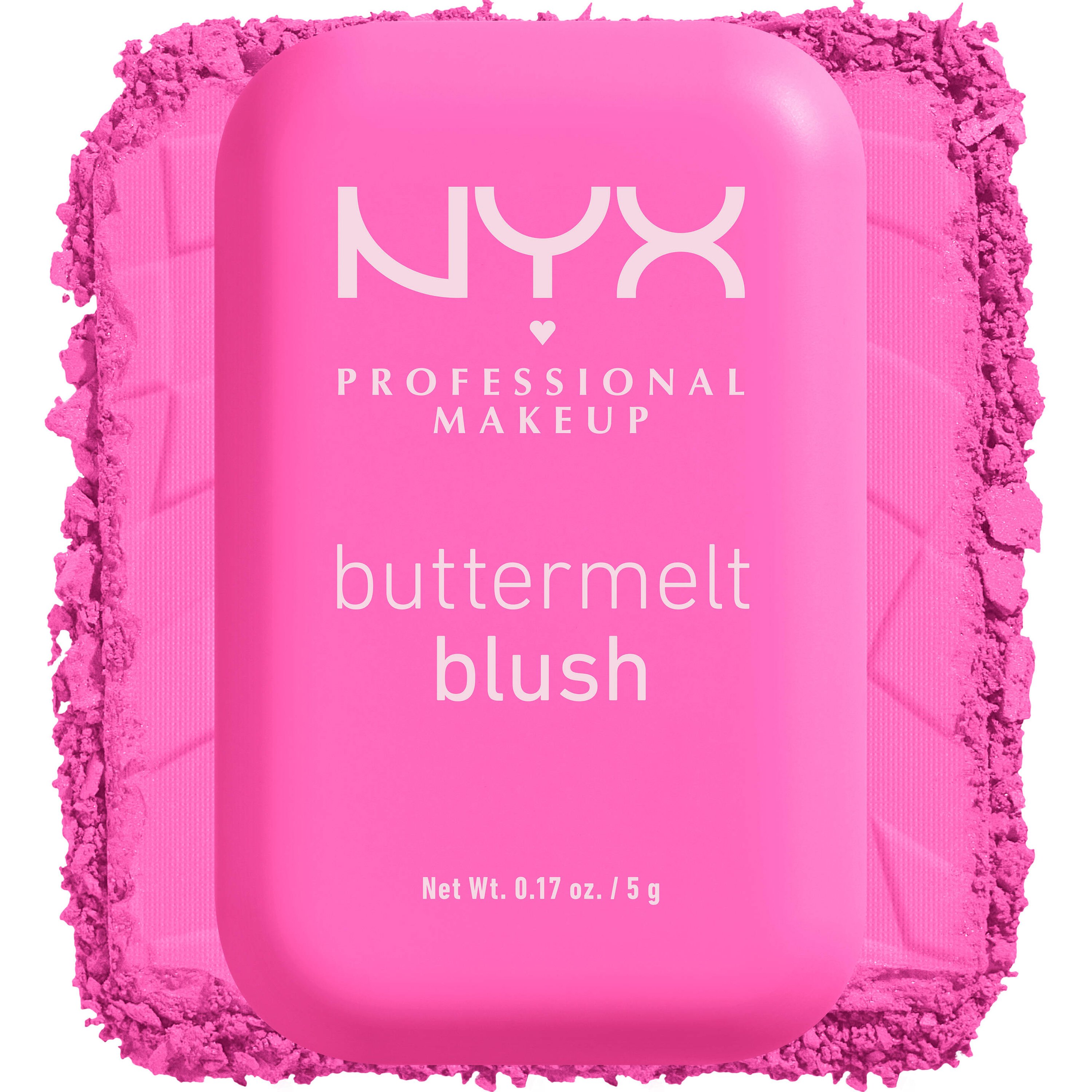 Nyx Professional Makeup Buttermelt Blush Ρουζ με Έντονο Χρώμα Cool Pink​​​​​​​ 5g - My Butta Half