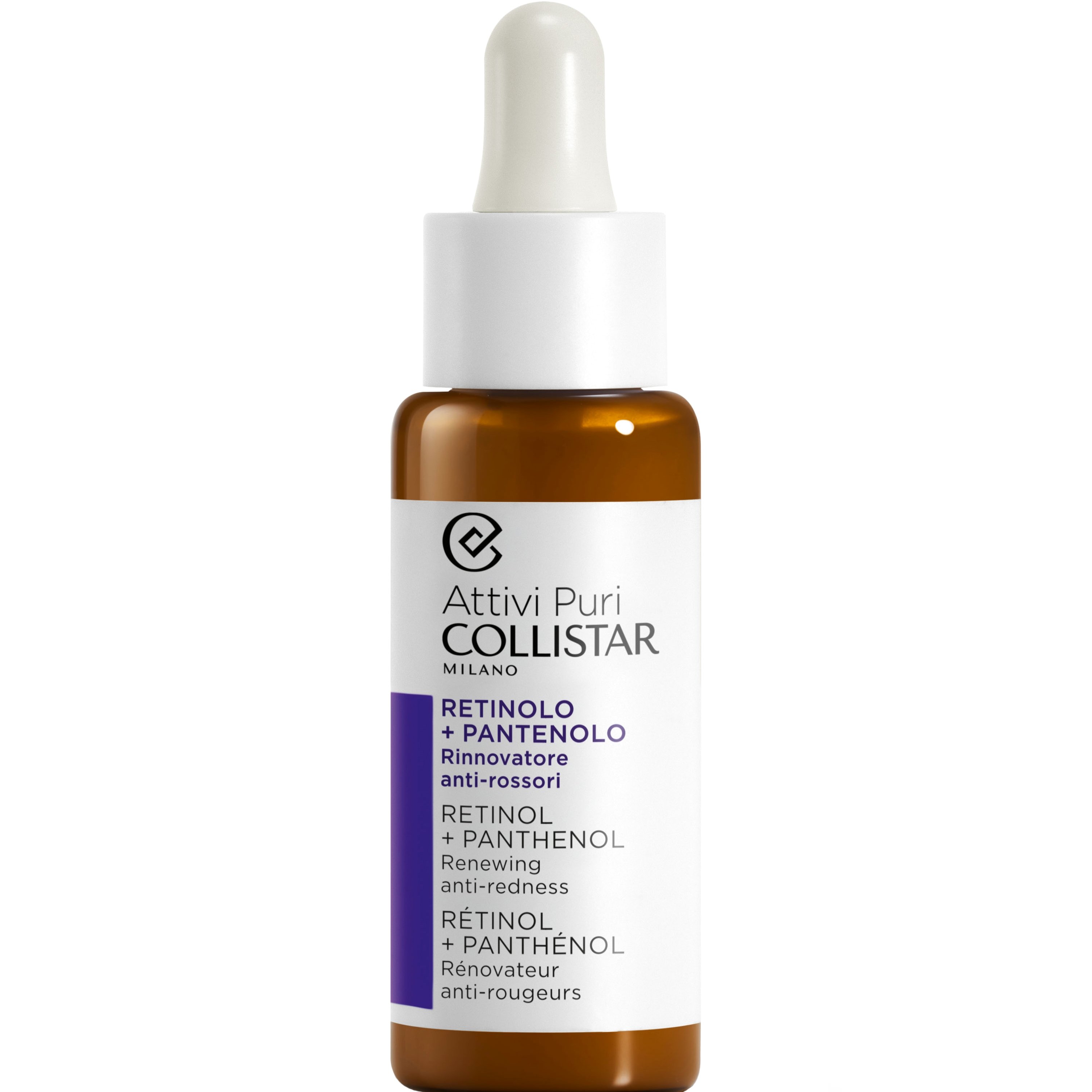 Collistar Collistar Attivi Puri Retinol & Panthenol Renewing Anti-Redness Ορός Προσώπου με Ρετινόλη & Πανθενόλη για Αναδόμηση με Καταπραϋντική Δράση 30ml