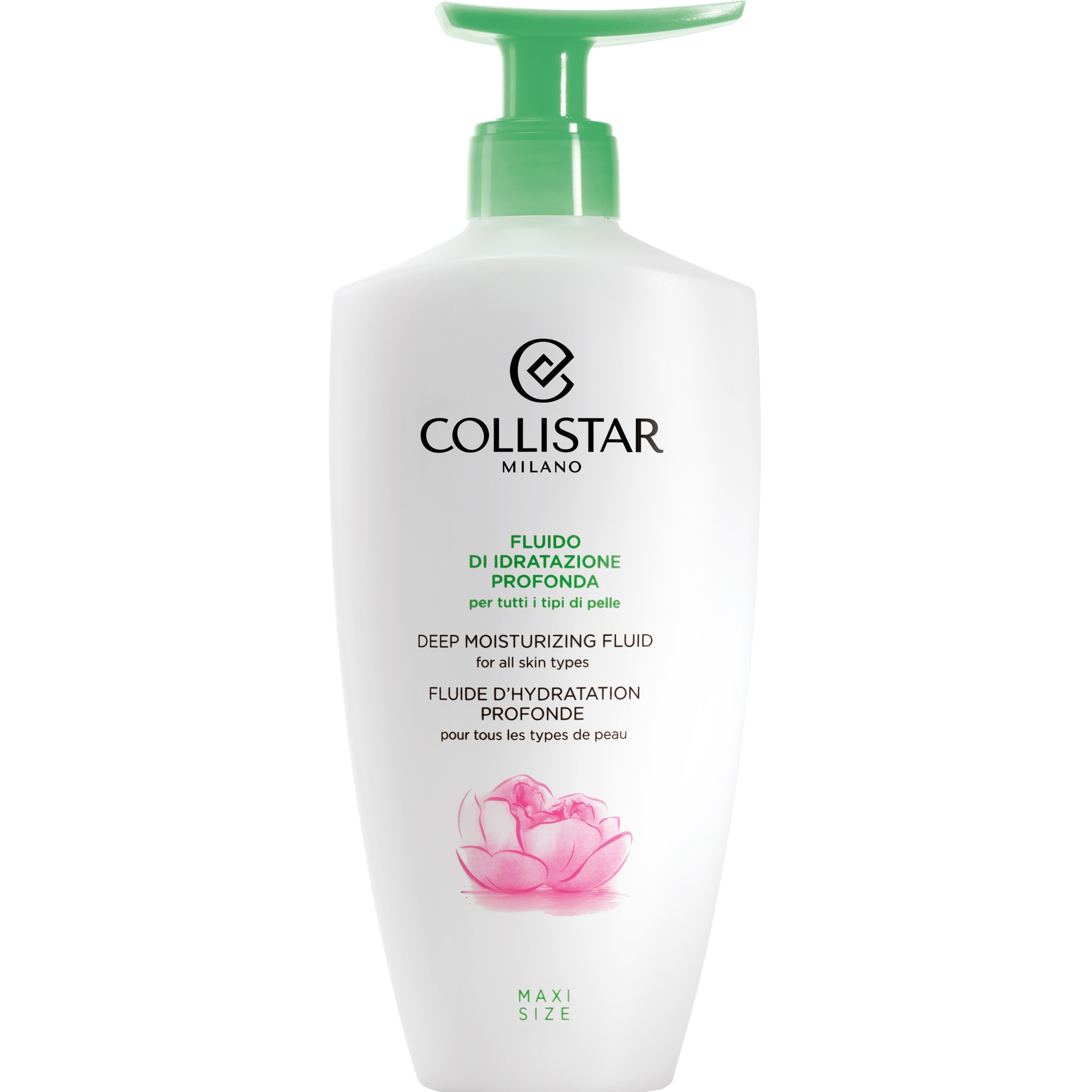 Collistar Collistar Deep Moisturizing Fluid for All Skin Types Ενυδατικό Γαλάκτωμα Σώματος 400ml