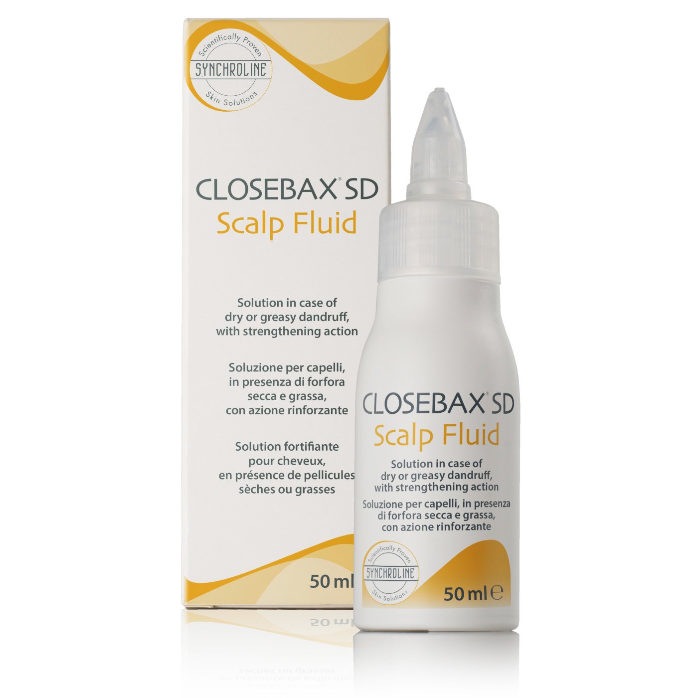 Synchroline Synchroline Closebax SD Scalp Fluid Διάλυμα για Περιπτώσεις Ξηρής ή Λιπαρής Πιτυρίδας με Ενισχυμένη Δράση 50ml