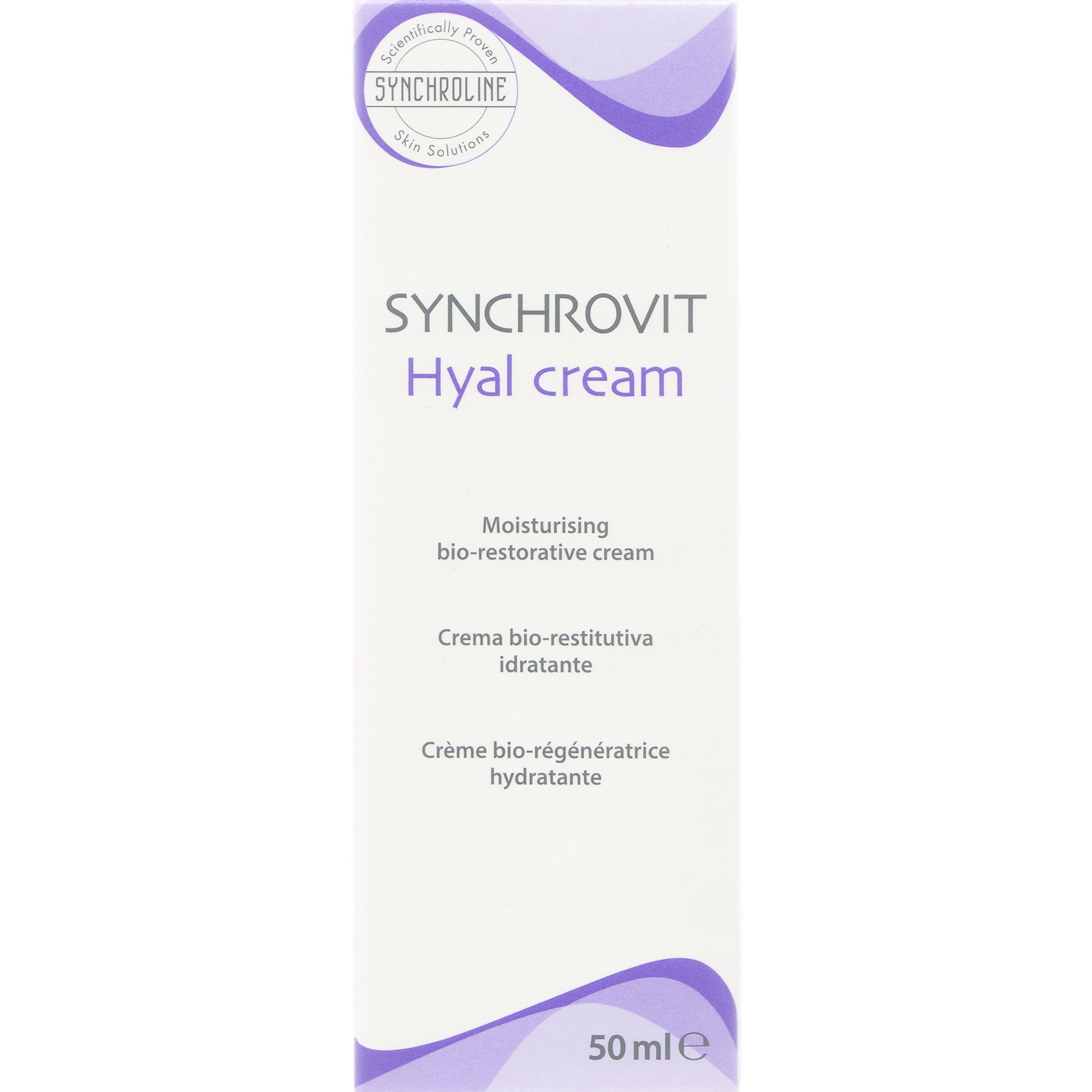 Synchroline Synchroline Synchrovit Hyal Cream Ενυδατική Κρέμα Προσώπου Βιοαναδόμησης με Υαλουρονικό οξύ 50ml