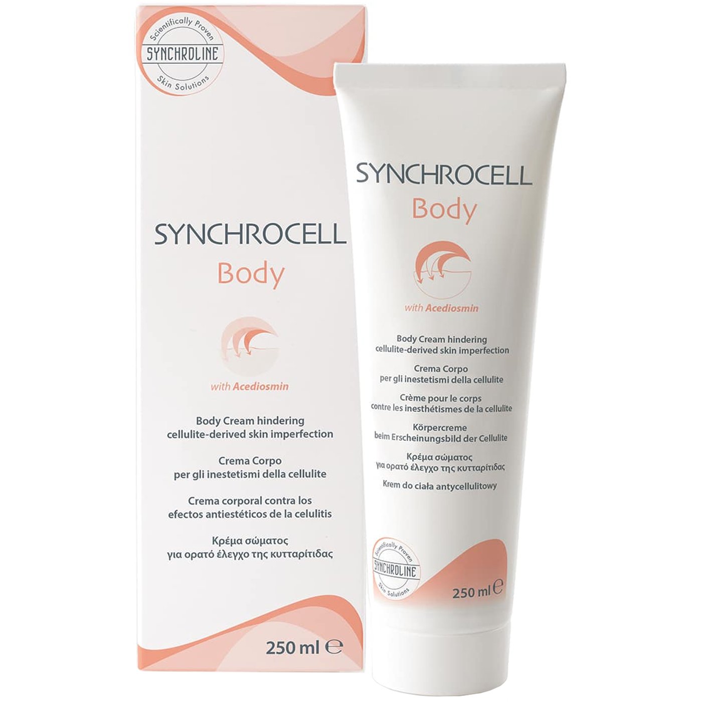 Synchroline Synchroline Synchrocell Body Cream Κρέμα Σώματος για Ορατό Έλεγχο της Κυτταρίτιδας 250ml