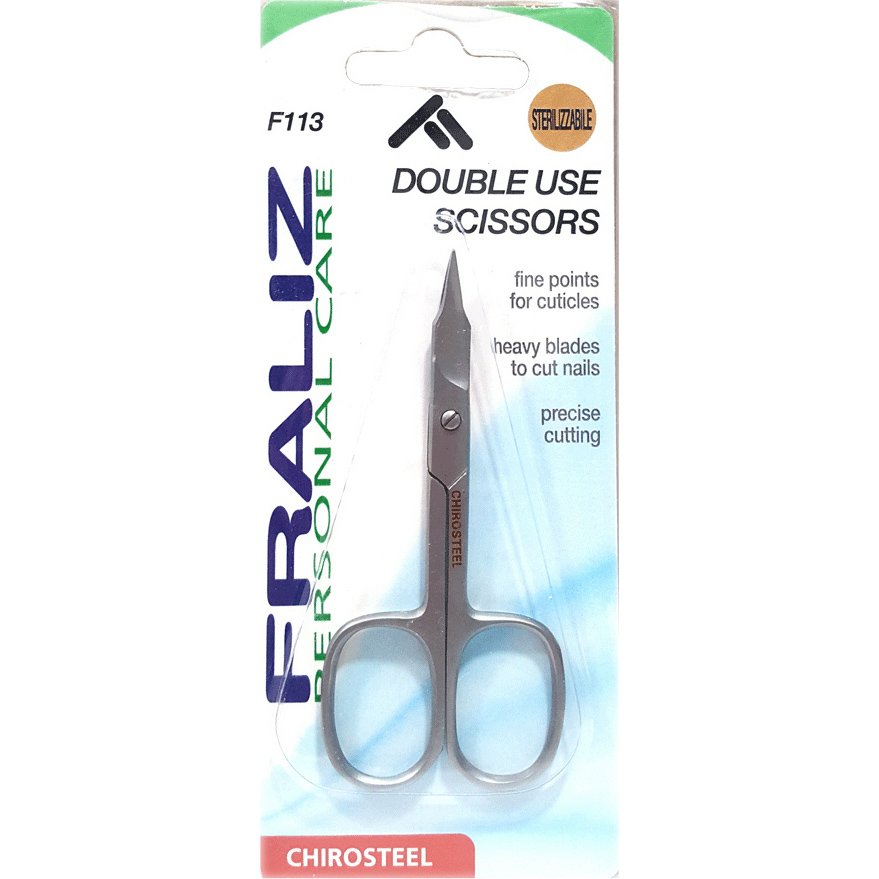 Health-Plus Fraliz F113 Double Use Scissors Ψαλιδάκι Διπλής Χρήσης Καμπυλωτό 1 Τεμάχιο