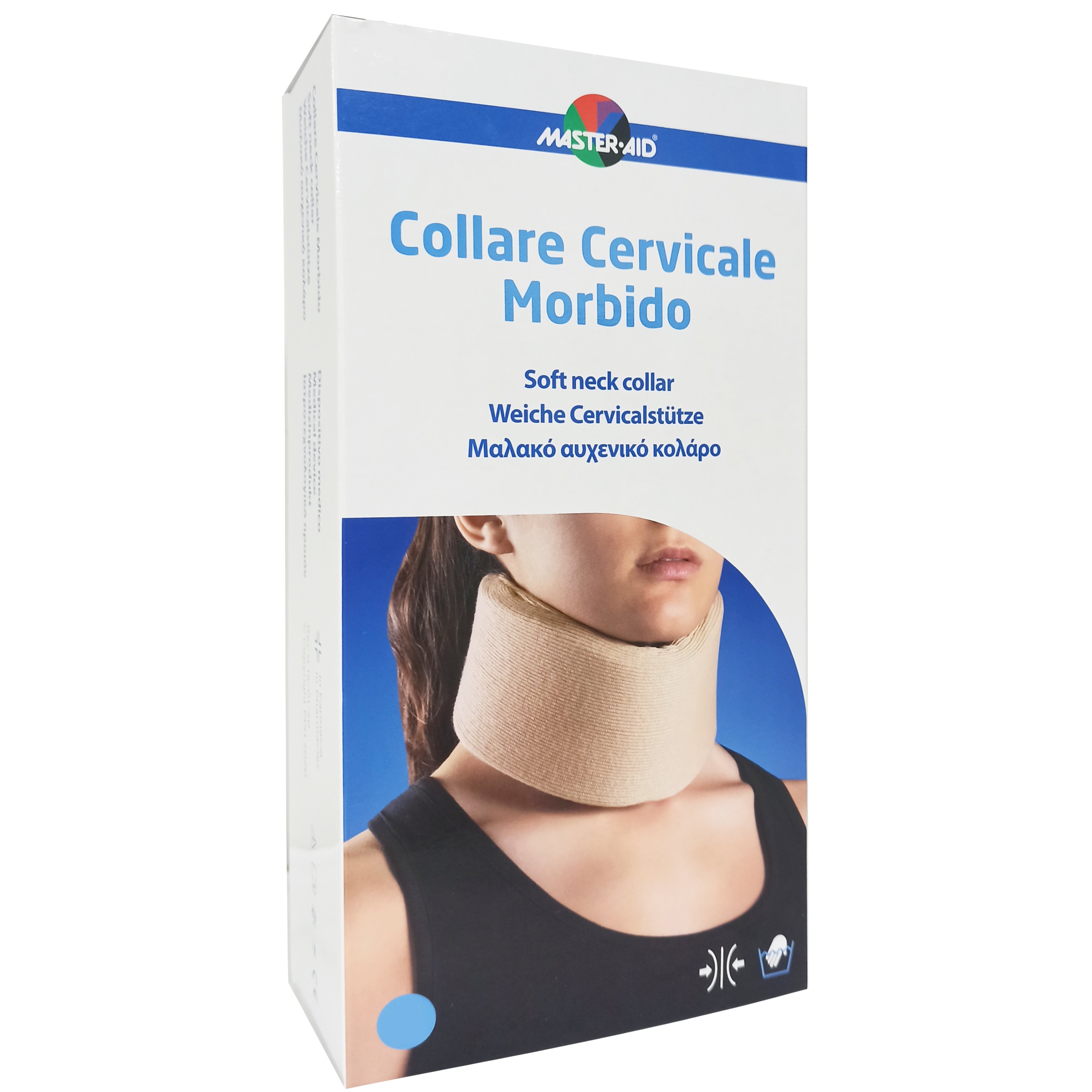 Master Aid Master Aid Soft Neck Collar Μαλακό Αυχενικό Κολάρο σε Μπεζ Χρώμα 1 Τεμάχιο - Medium