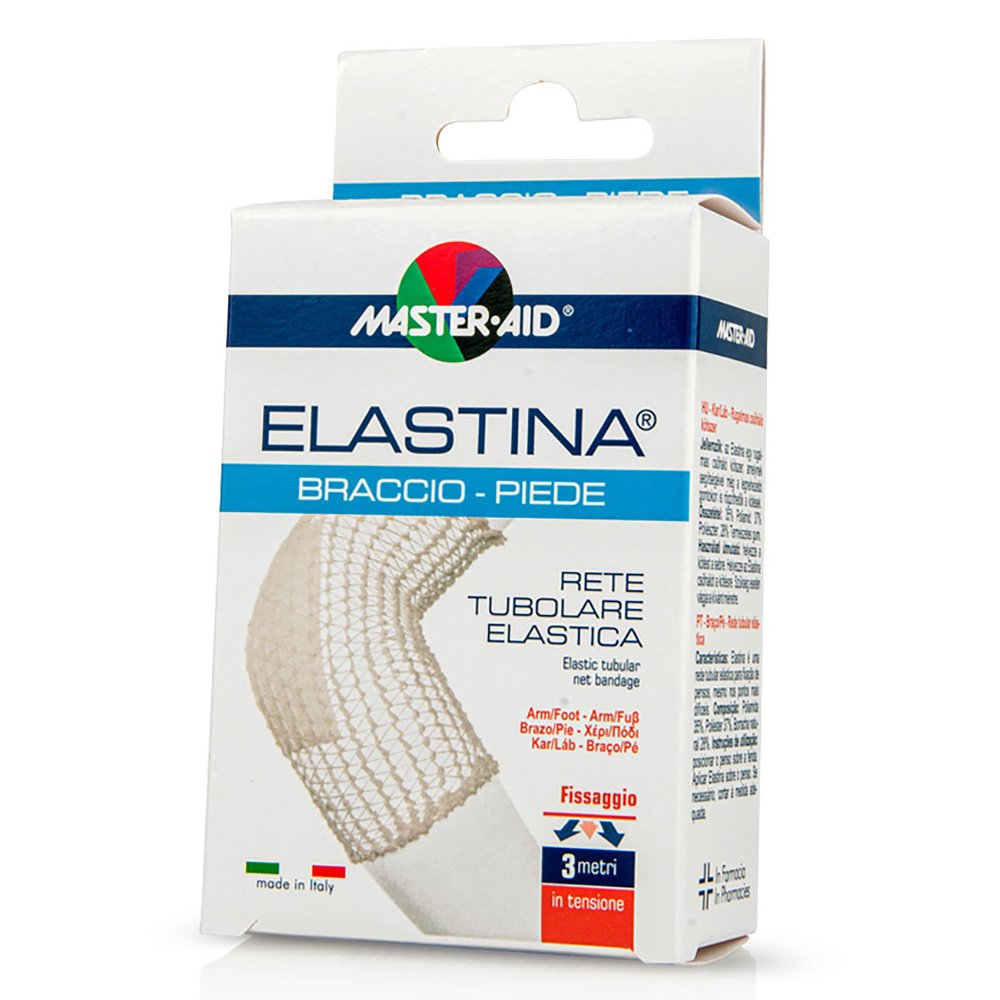 Master Aid Master Aid Elastina Braccio - Piede Ελαστικός Διχτυωτός Επίδεσμος Για Χέρι & Πόδι 3m