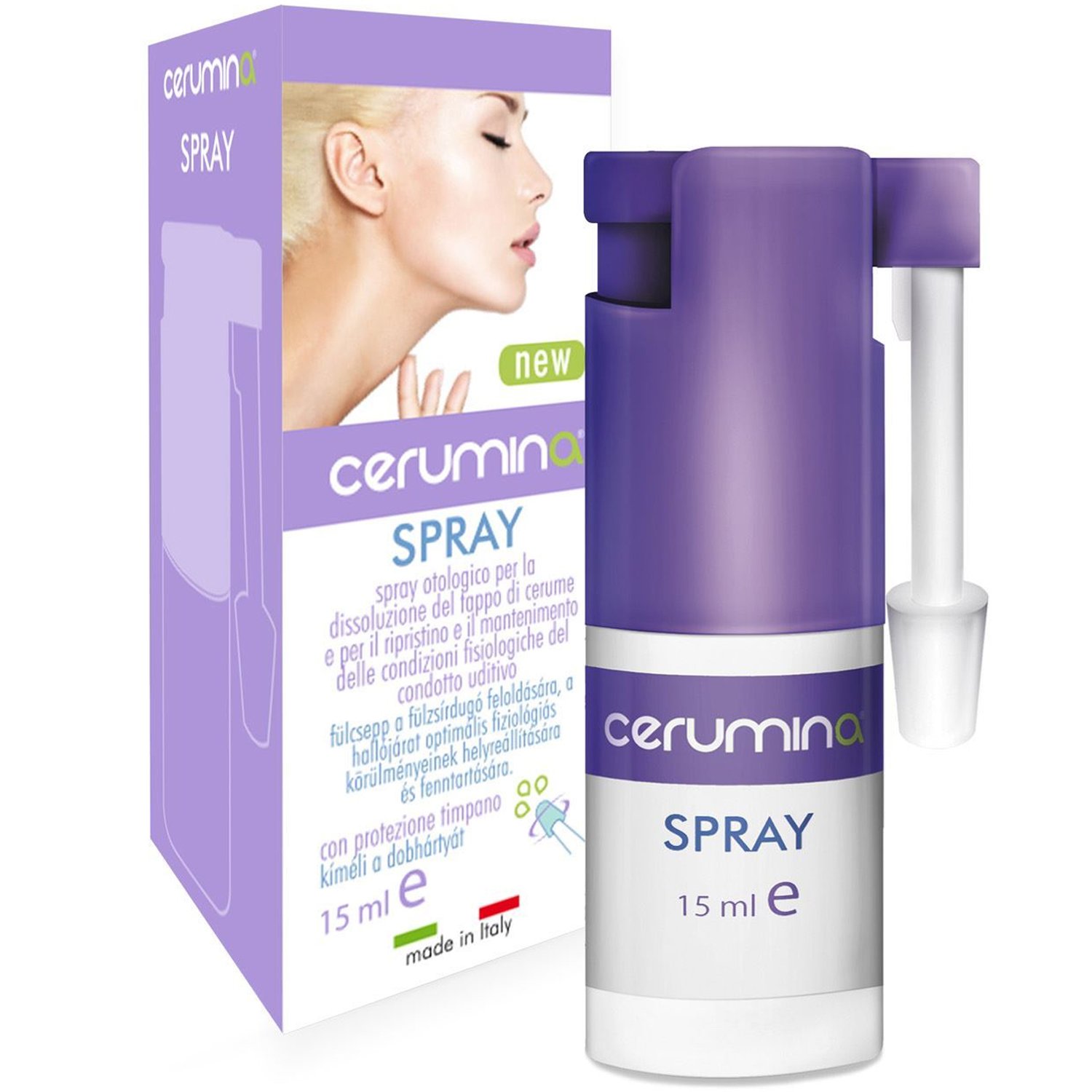 Health-Plus Cerumina Spray για την Αφαίρεση της Κυψελίδας 15ml