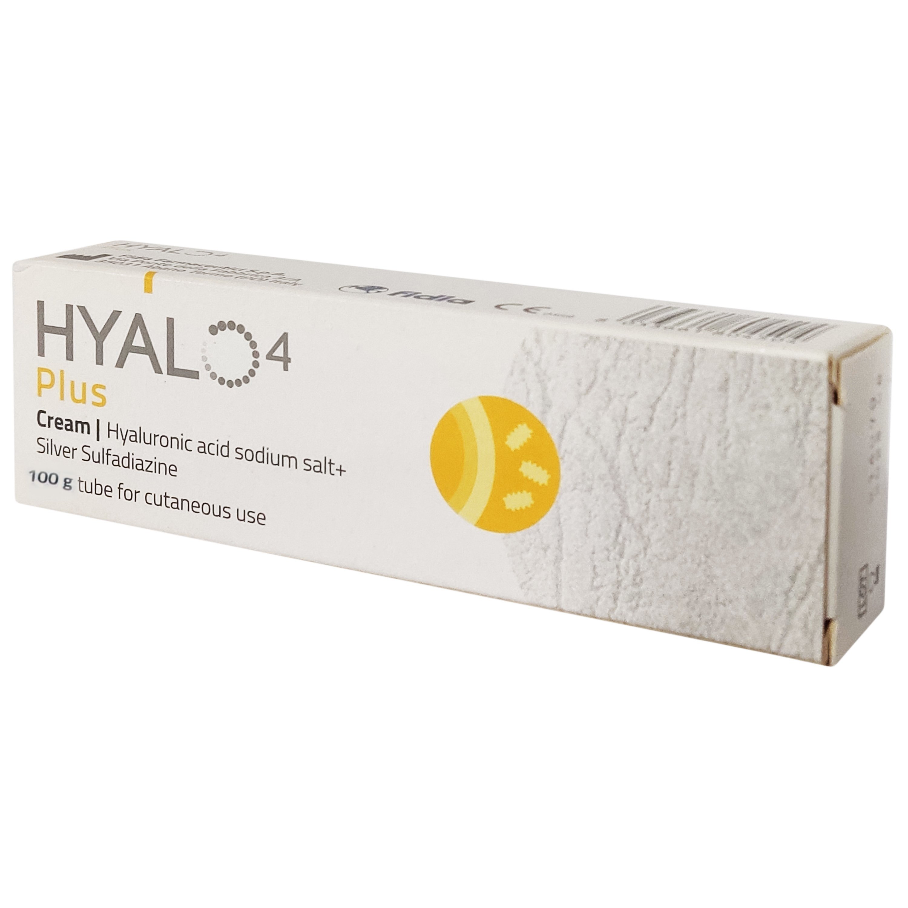 Hyalo 4 Hyalo4 Plus Cream Προωθεί την Επούλωση Ενώ Παρέχει Ευρεία Αντιμικροβιακή Προστασία 100gr