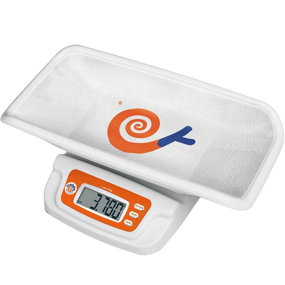 Syndesmos Group Mebby Baby & Child Digital Scale Βρεφικός - Παιδικός Ψηφιακός Ζυγός Ακριβείας με Αποσπώμενο Δίσκο & Μνήμη Μετρήσεων 1 Τεμάχιο