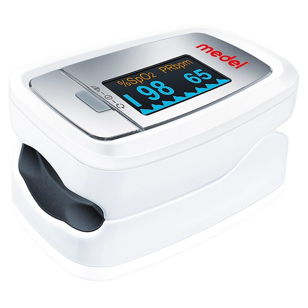 Medel Medel Oxygen PO01 Automatic Pulse Oximeter Παλμικό Οξύμετρο με Θήκη Φύλαξης 1 Τεμάχιο