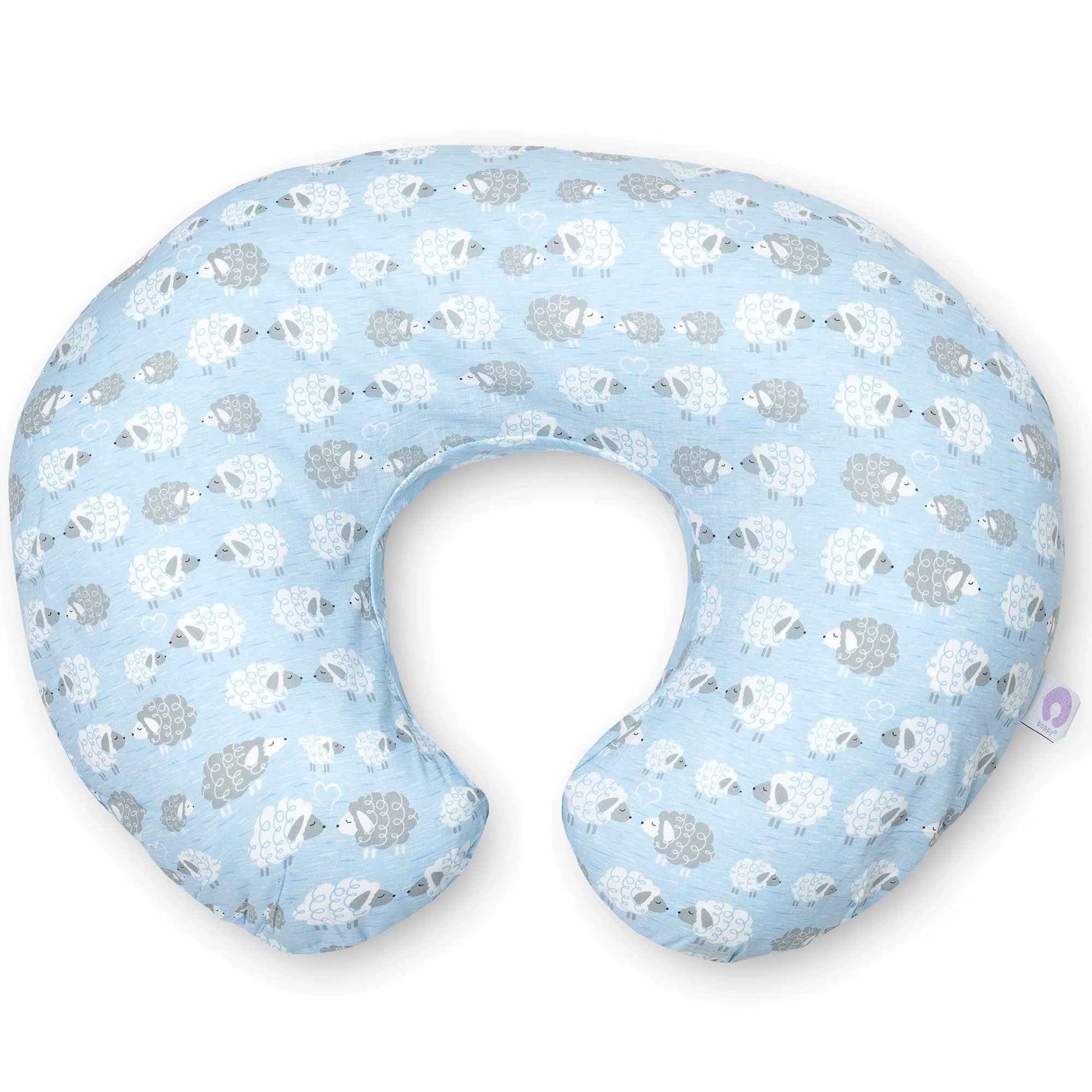 Chicco Chicco Boppy Feeding & Infant Supporting Pillow Soft Sheep Μαξιλάρι Θηλασμού με Σχέδιο 1 Τεμάχιο