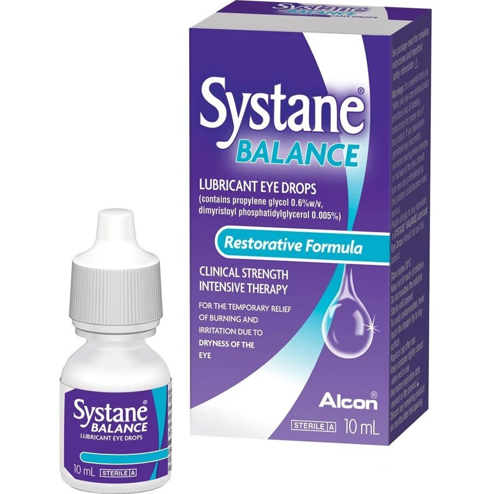 Alcon Alcon Systane Balance Eye Drops Λιπαντικές Οφθαλμικές Σταγόνες Κατά της Ξηροφθαλμίας 10ml