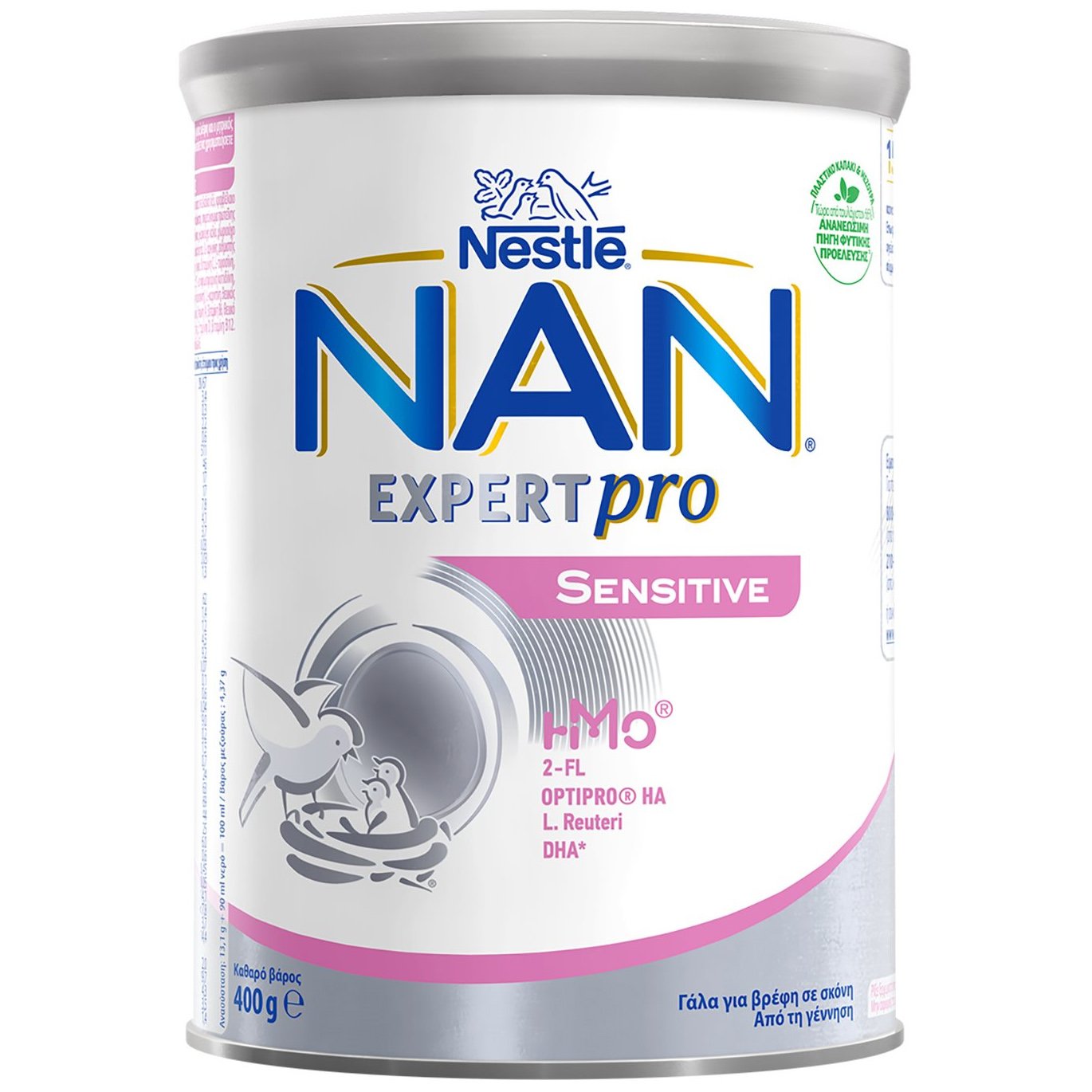 Nestle Nestle NAN Expert pro Sensitive HMO Γάλα σε Σκόνη για Βρέφη που Δεν Θηλάζουν, Από τη Γέννηση 400g