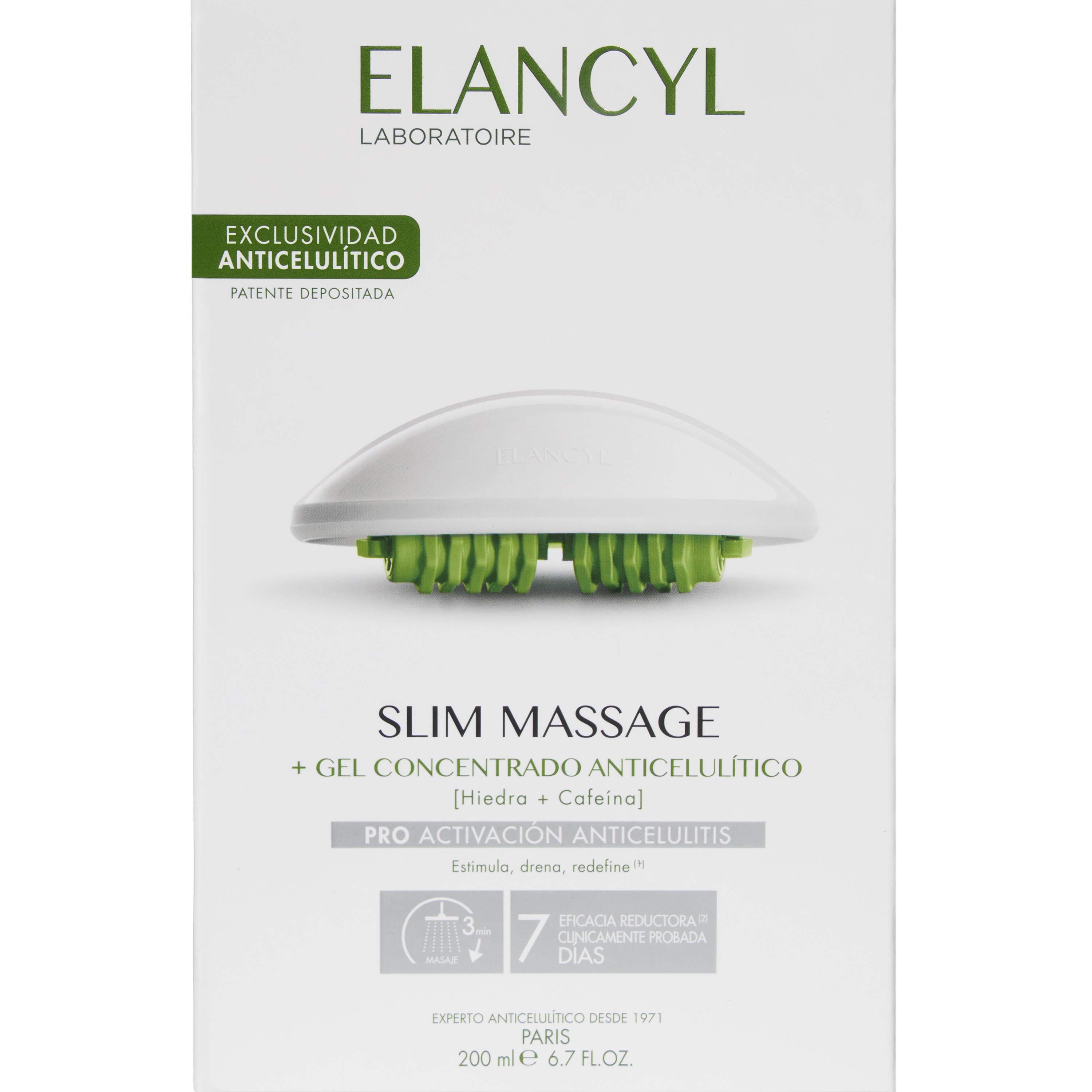 Elancyl Slim Massage Gel Concentre Minceur Gel Κατά της Κυτταρίτιδας & Ειδική Συσκευή Μασάζ Αδυνατίσματος 200ml & Massage Gant 1 Τεμάχιο φωτογραφία