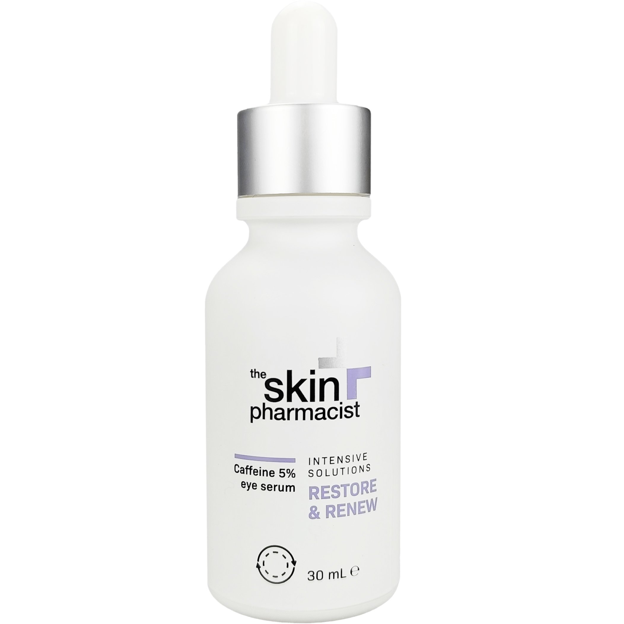 The Skin Pharmacist The Skin Pharmacist Restore & Renew Eye Serum Caffeine 5% Ορός Ματιών με Υψηλή Συγκέντρωση Καφεΐνης για Ενυδάτωση & Μείωση των Μαύρων Κύκλων 30ml