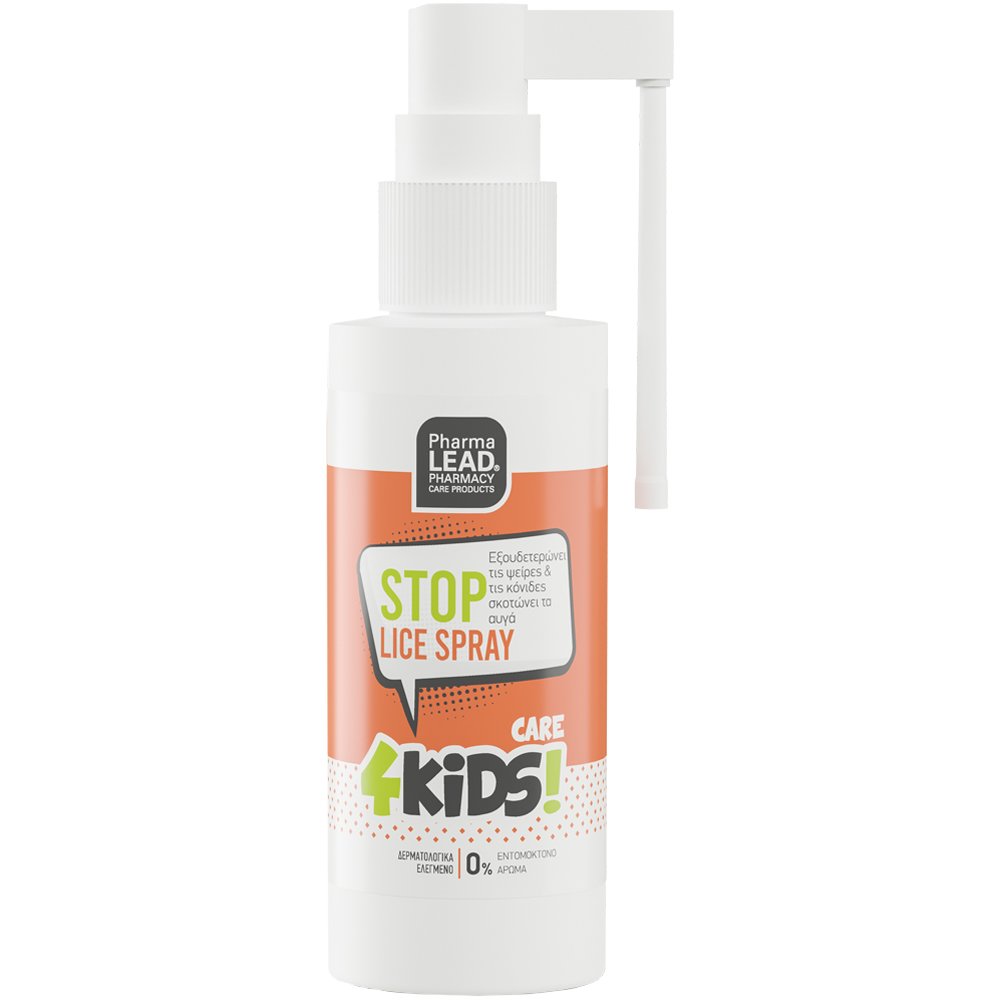 Pharmalead Stop Lice Spray For Kids Spray Τοπικής Χρήσης Κατά των Ψειρών, Κόνιδων & των Αυγών τους 50ml φωτογραφία