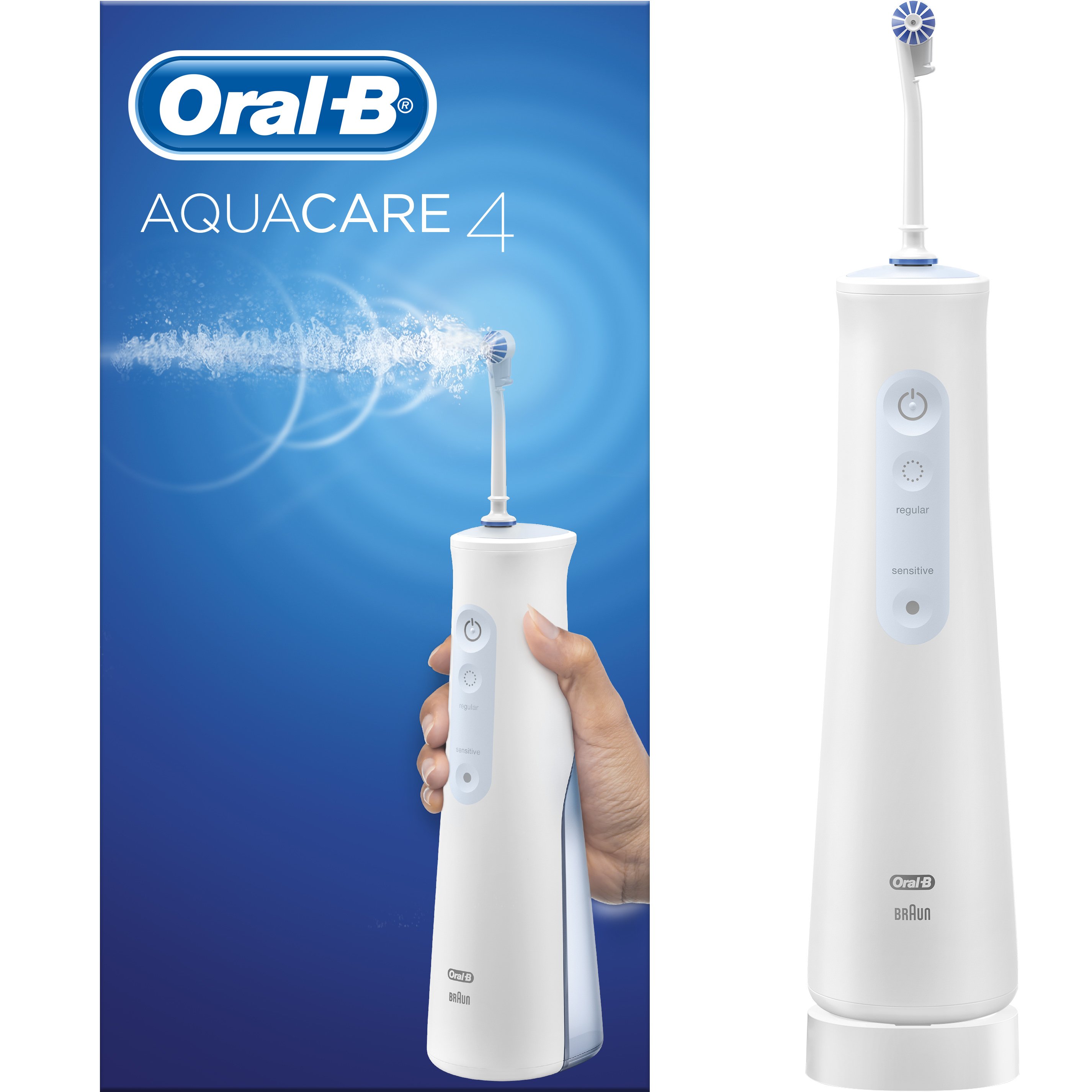 Oral-B Oral-B Aquacare Water Flosser Series 4 Σύστημα Καταιονισμού Στόματος 1 Τεμάχιο