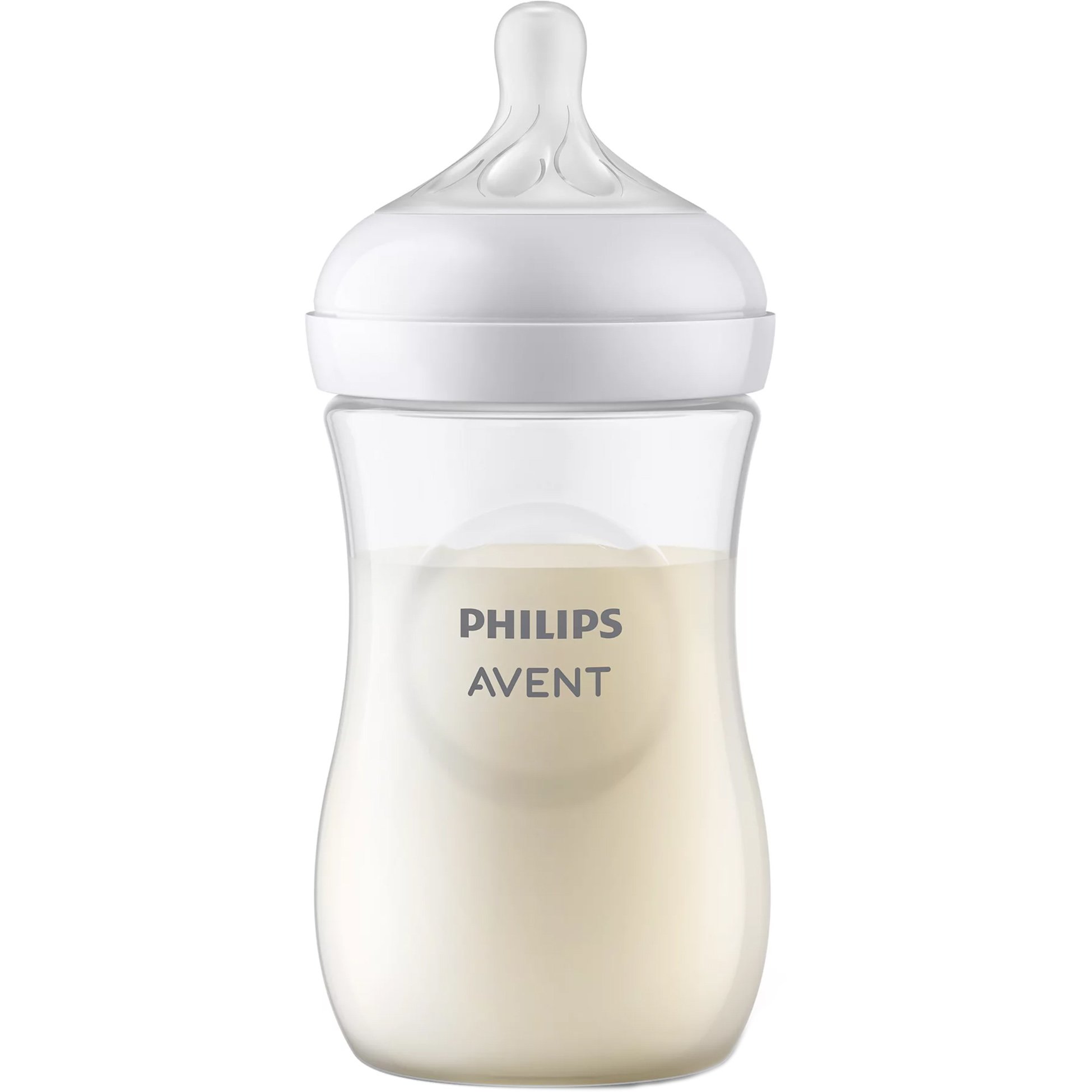 Philips Avent Philips Avent Natural Response Bottle 1m+ Μπιμπερό Πολυπροπυλενίου με Θηλή Σιλικόνης Ροής 3 Οπών 260ml, Κωδ SCY903/01