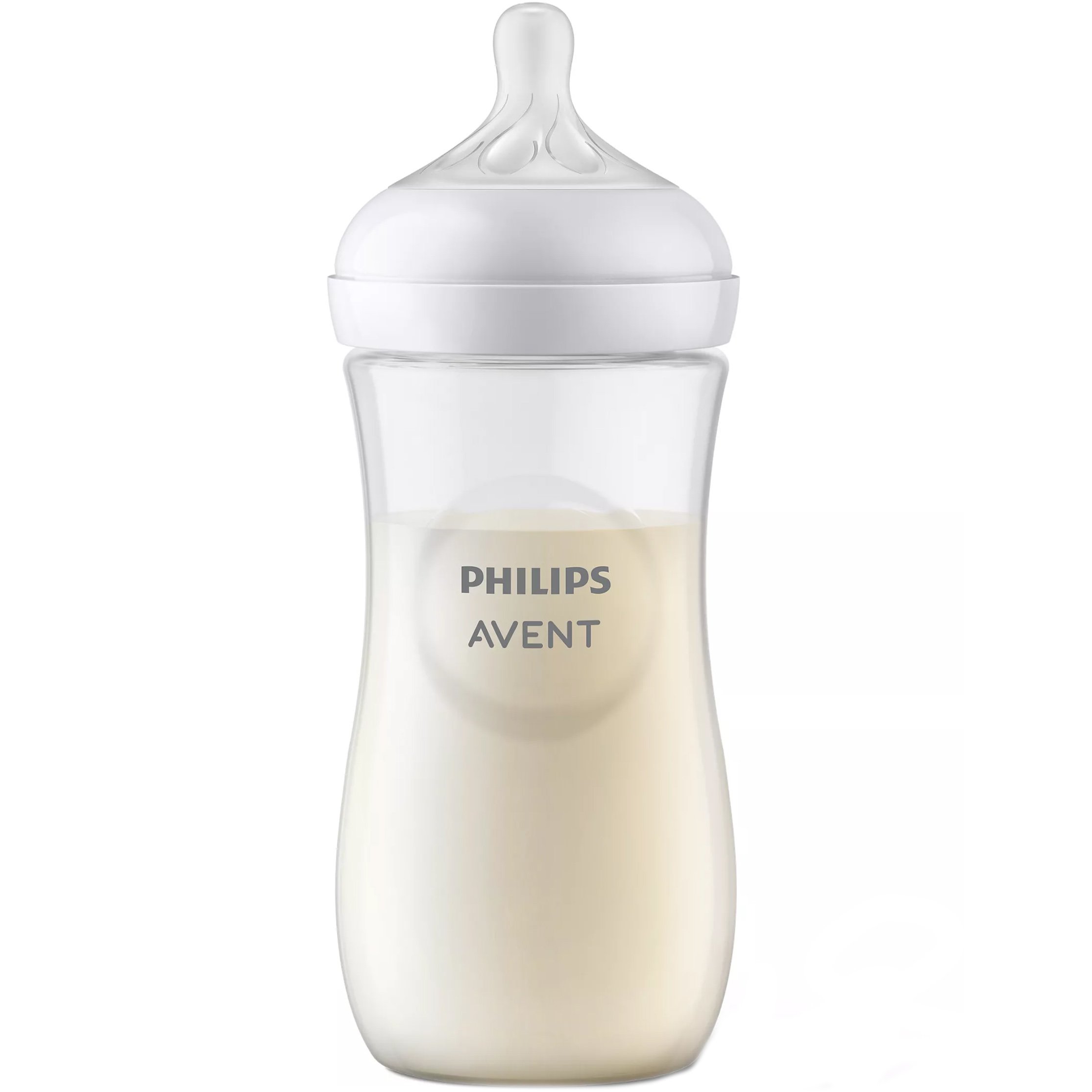 Philips Avent Philips Avent Natural Response Bottle 3m+ Μπιμπερό Πολυπροπυλενίου με Θηλή Σιλικόνης Ροής 4 Οπών 330ml, Κωδ SCY906/01