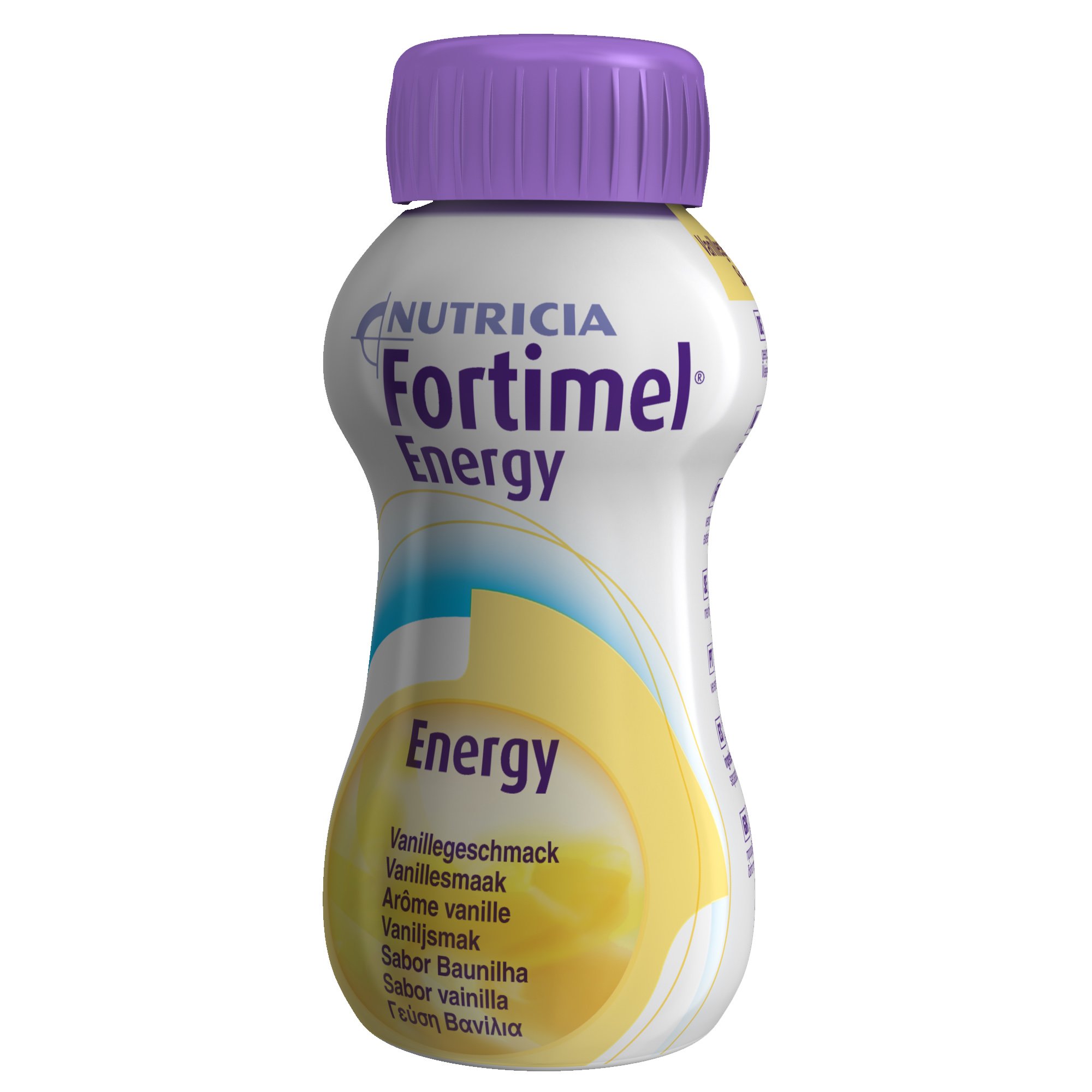 Nutricia Nutricia Fortimel Energy Vanilla Συμπλήρωμα Διατροφής - Θρεπτικό Σκεύασμα Υψηλής Ενέργειας με Γεύση Βανίλια 4x200ml