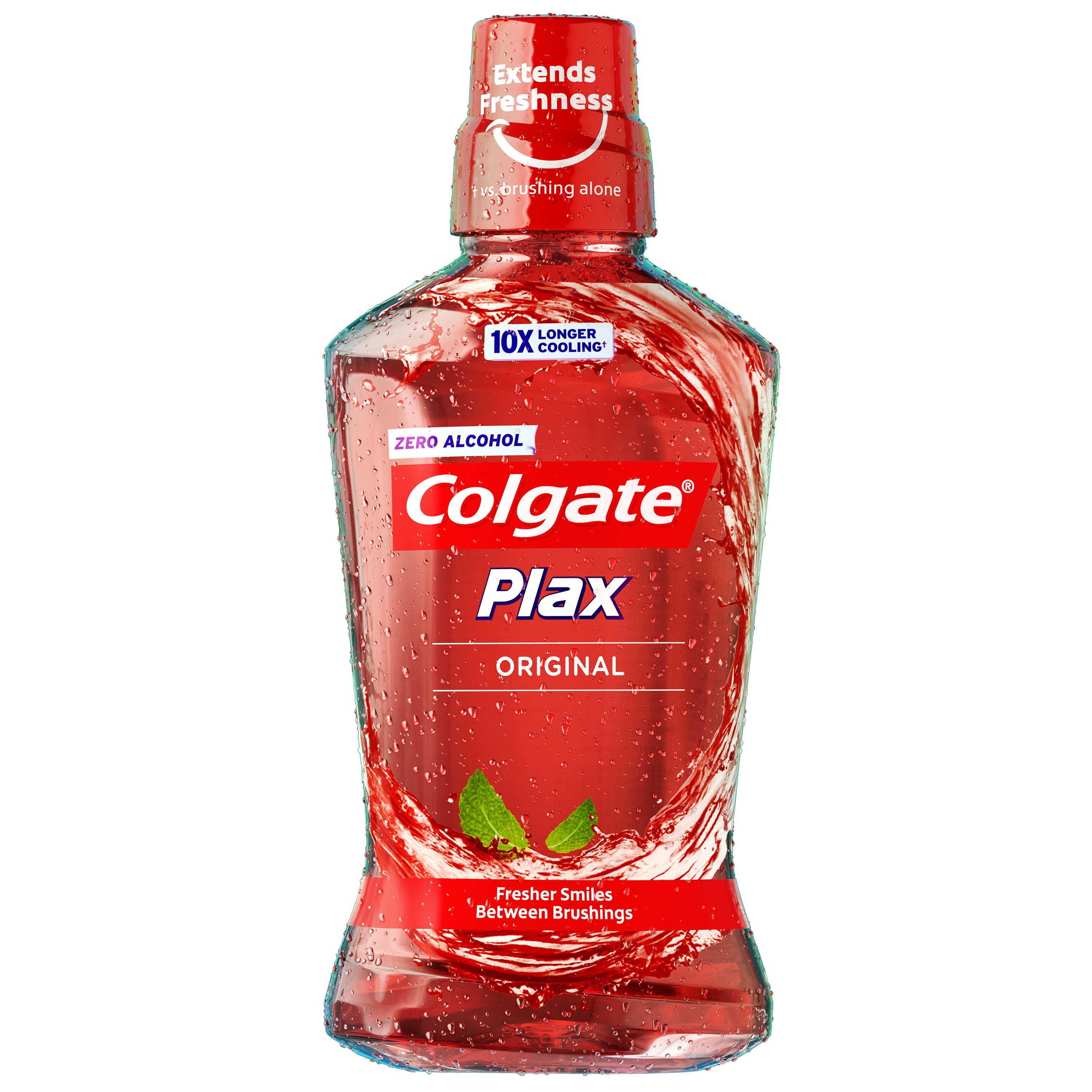 Colgate Colgate Plax Original Ήπιο Αντισηπτικό Στοματικό Διάλυμα με Φρεσκάδα που Διαρκεί 10 Φορές Περισσότερο 500ml