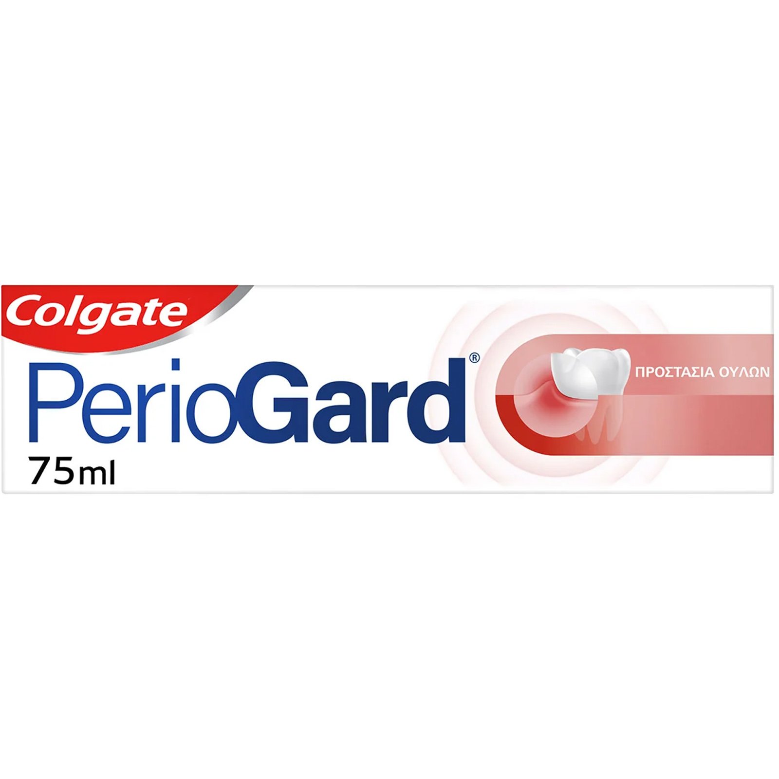 Colgate Colgate Periogard Toothpaste Gum Protect Οδοντόκρεμα για Προστασία των Ούλων Κατά των Αιτιών Αιμορραγίας 75ml