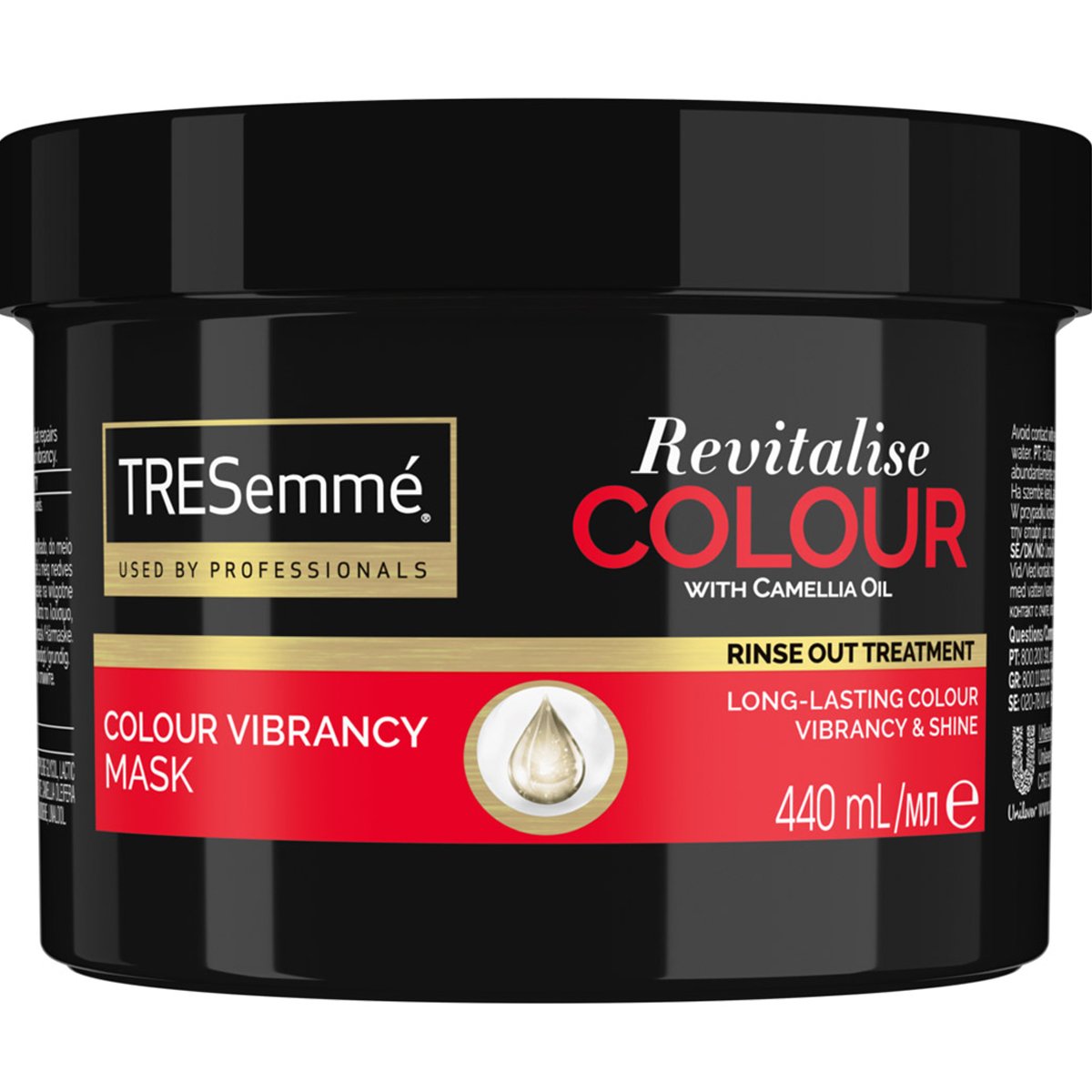 TRESemme TRESemme Revitalise Colour Hair Mask Μάσκα Αναζωογόνησης & Ανάδειξης Χρώματος για Βαμμένα Μαλλιά που Χαρίζει Λάμψη & Διάρκεια 440ml