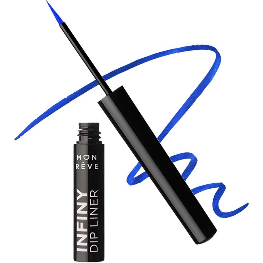 Mon Reve Mon Reve Infiny Dip Liner Waterproof Ultra Long-Wear Liquid Eyeliner Αδιάβροχο Υγρό Eyeliner Πολύ Μεγάλης Διάρκειας 2ml - 08 Sophie's Blue